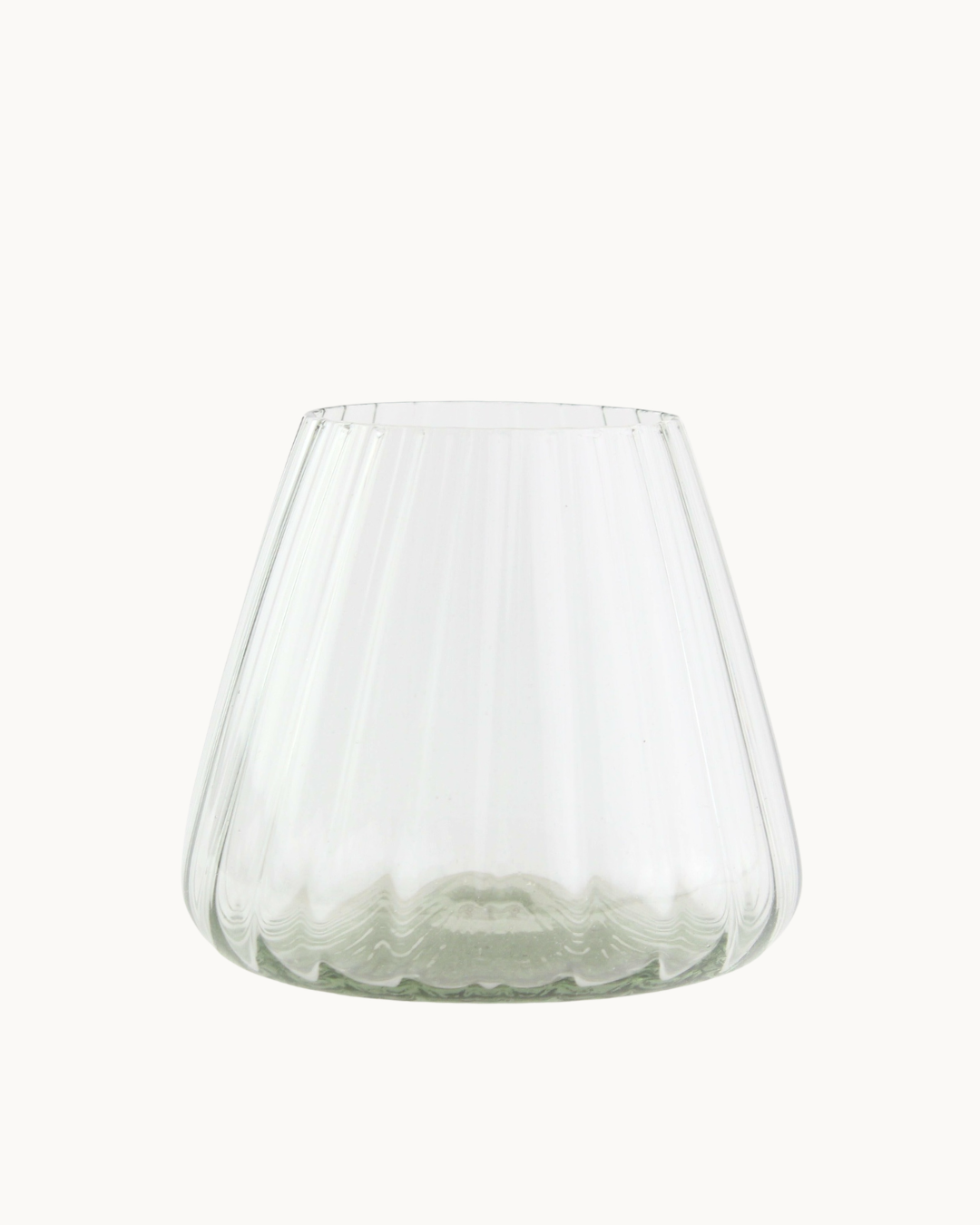 Ribbed Pyramid Tumbler