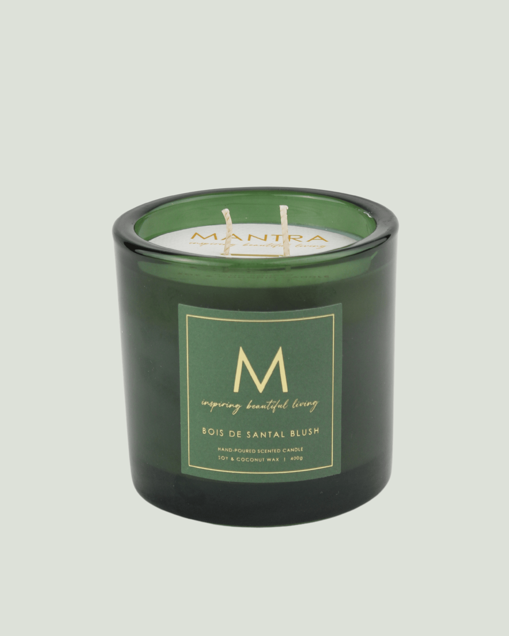 400g Soy & Coconut Wax Scented Candle Mantra Living