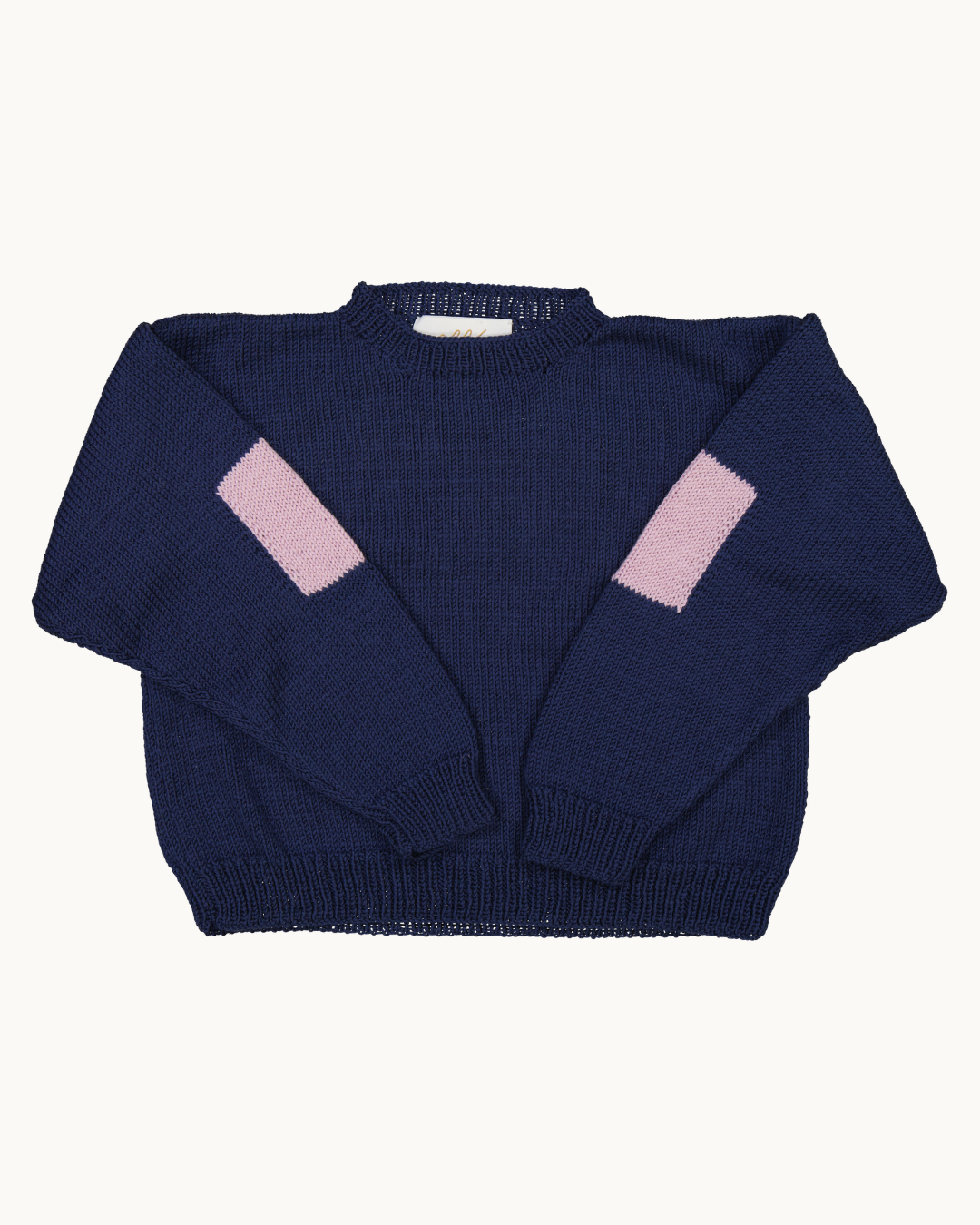 #color_ navy & pink patch