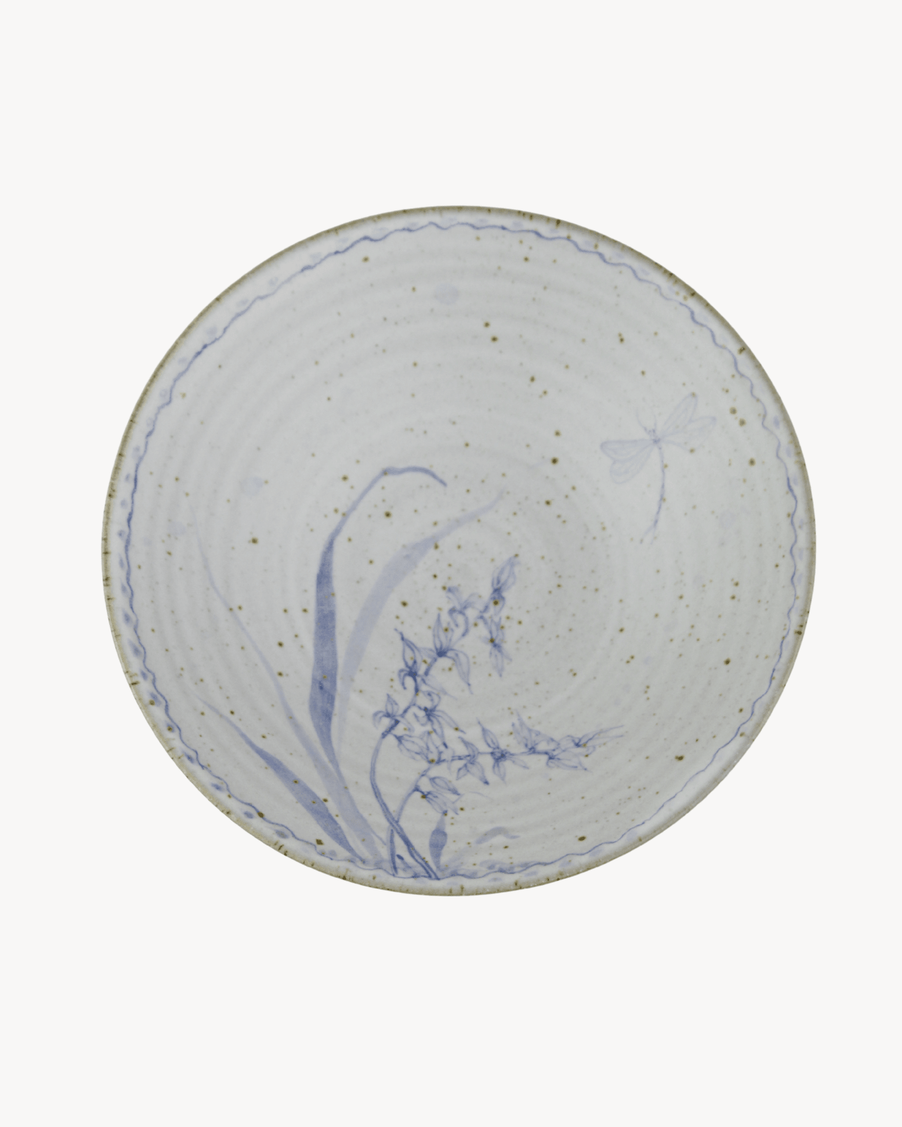 Blue & White Lily Pond Bowls Mantra Living