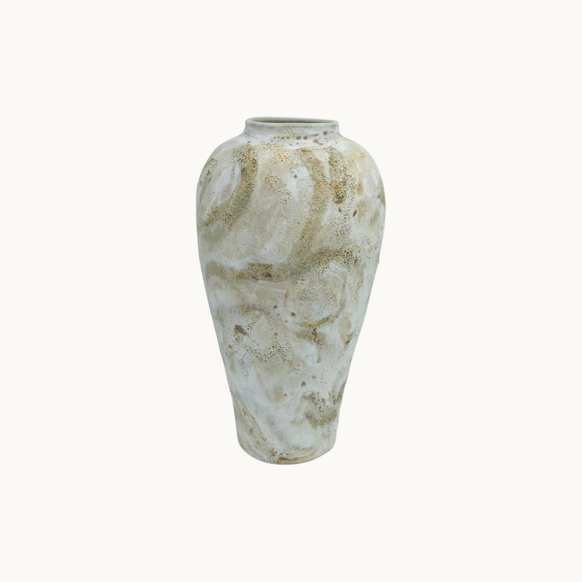 Tall Green Swirl Vase Mantra Living