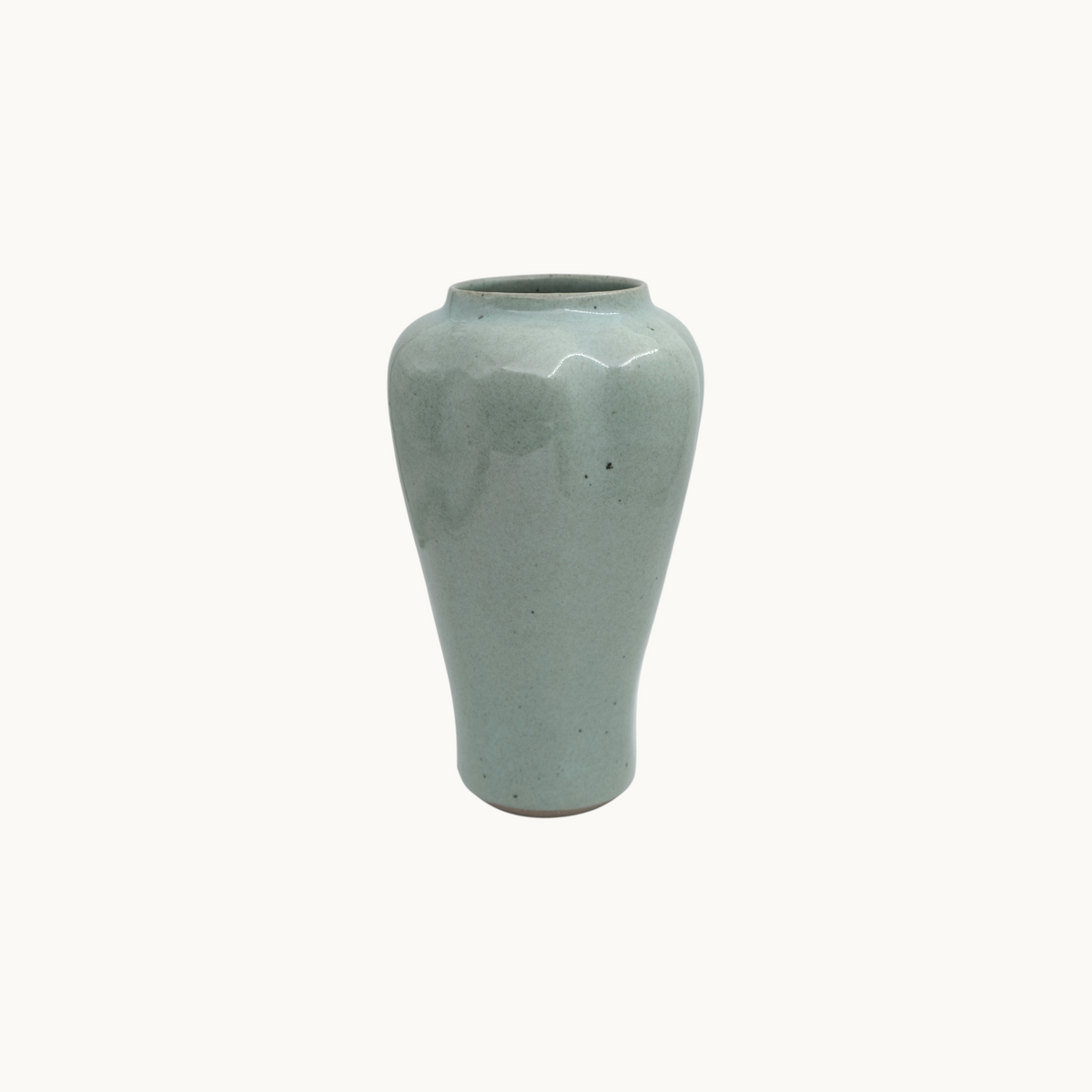 Scalloped Celadon Vase Mantra Living