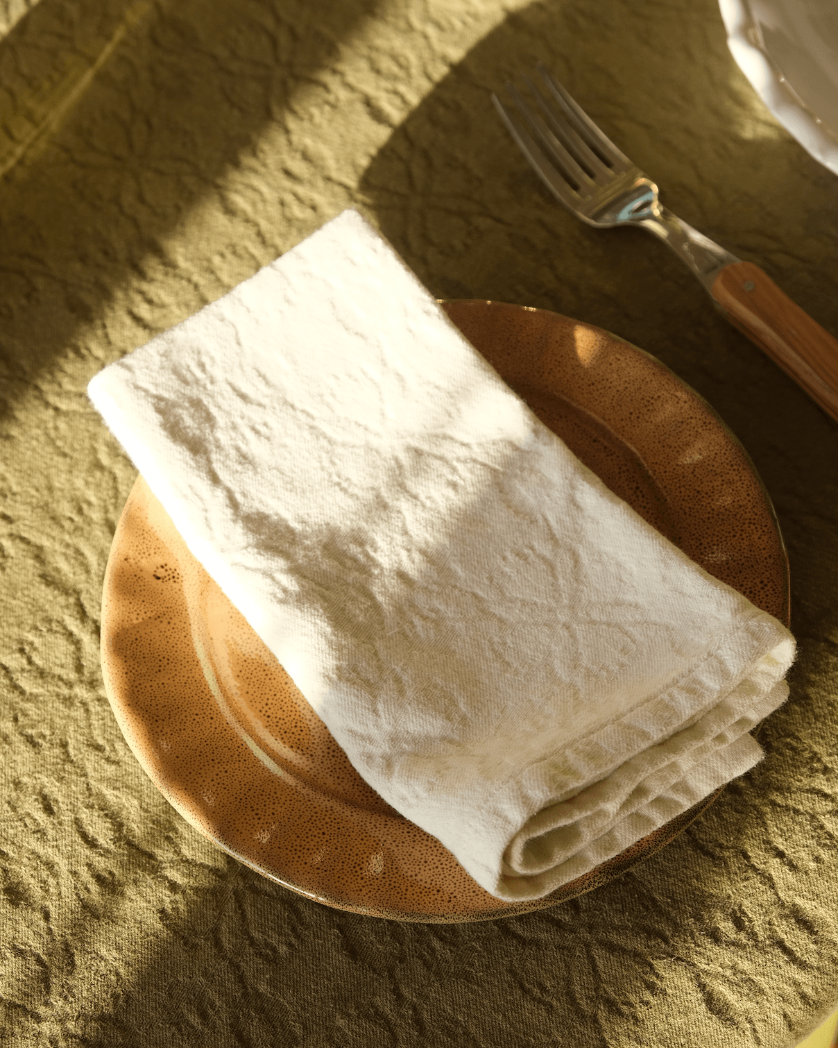 Hibiscus Cotton Napkin Set of 4 Mantra Living