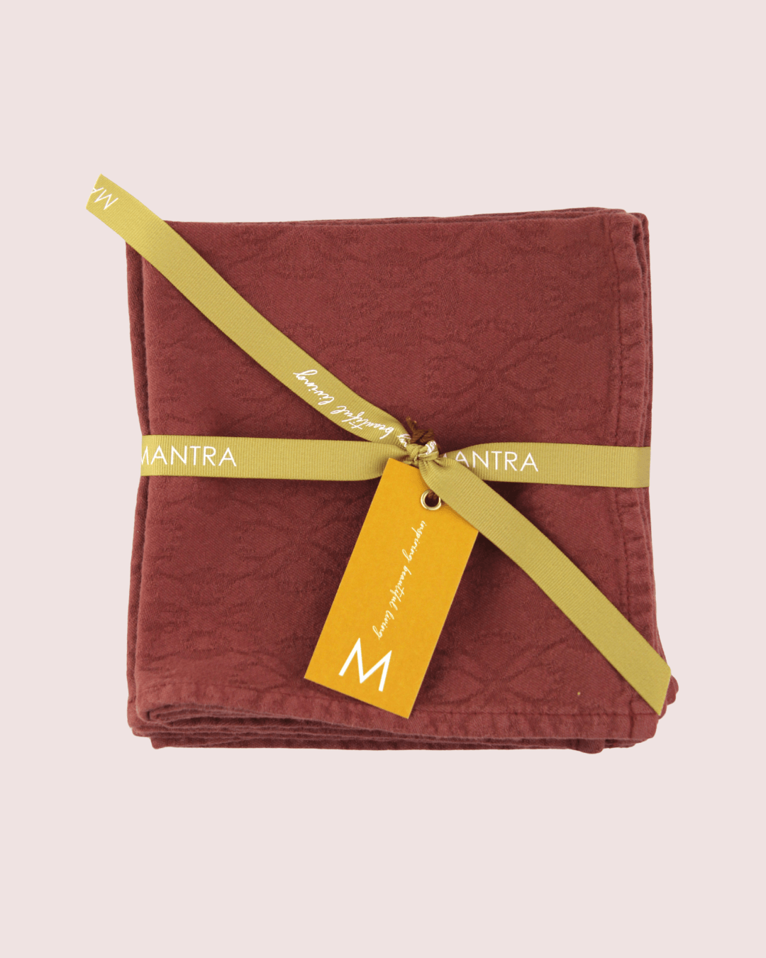 Hibiscus Cotton Napkin Set of 4 Mantra Living