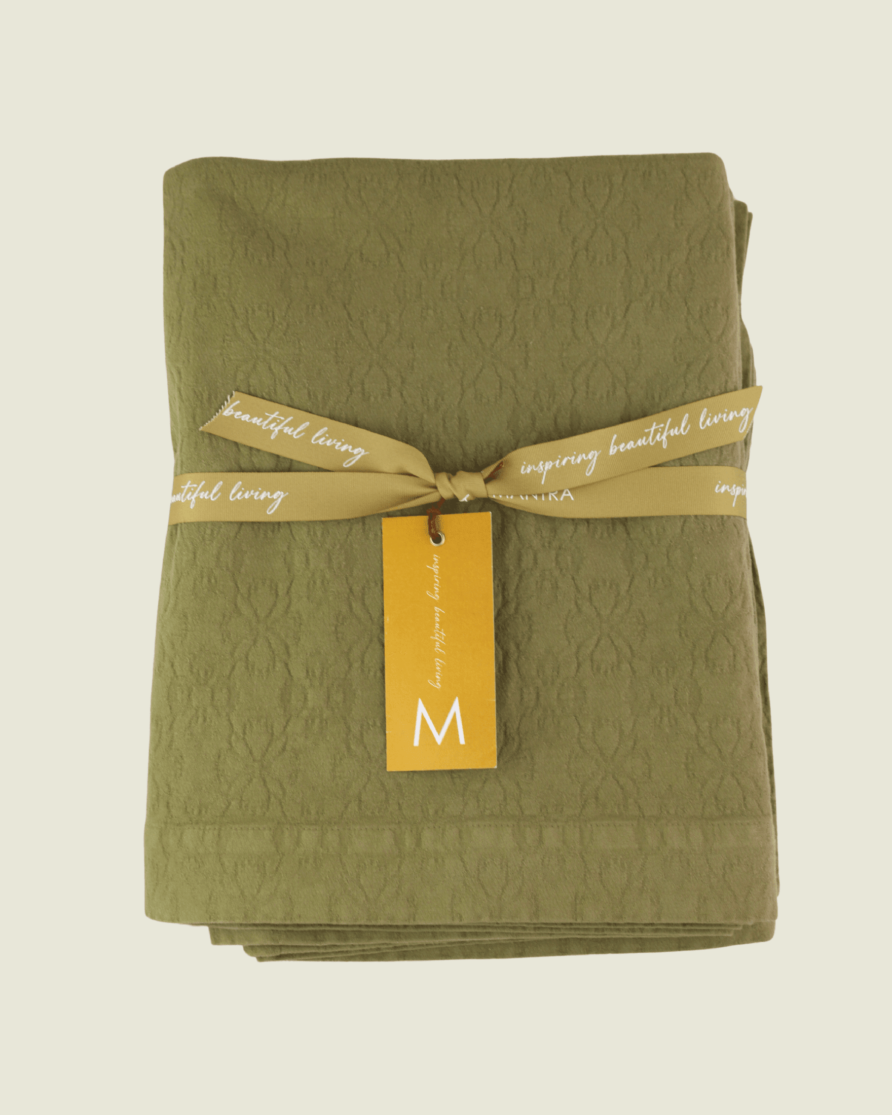 Hibiscus Cotton Tablecloth Mantra Living