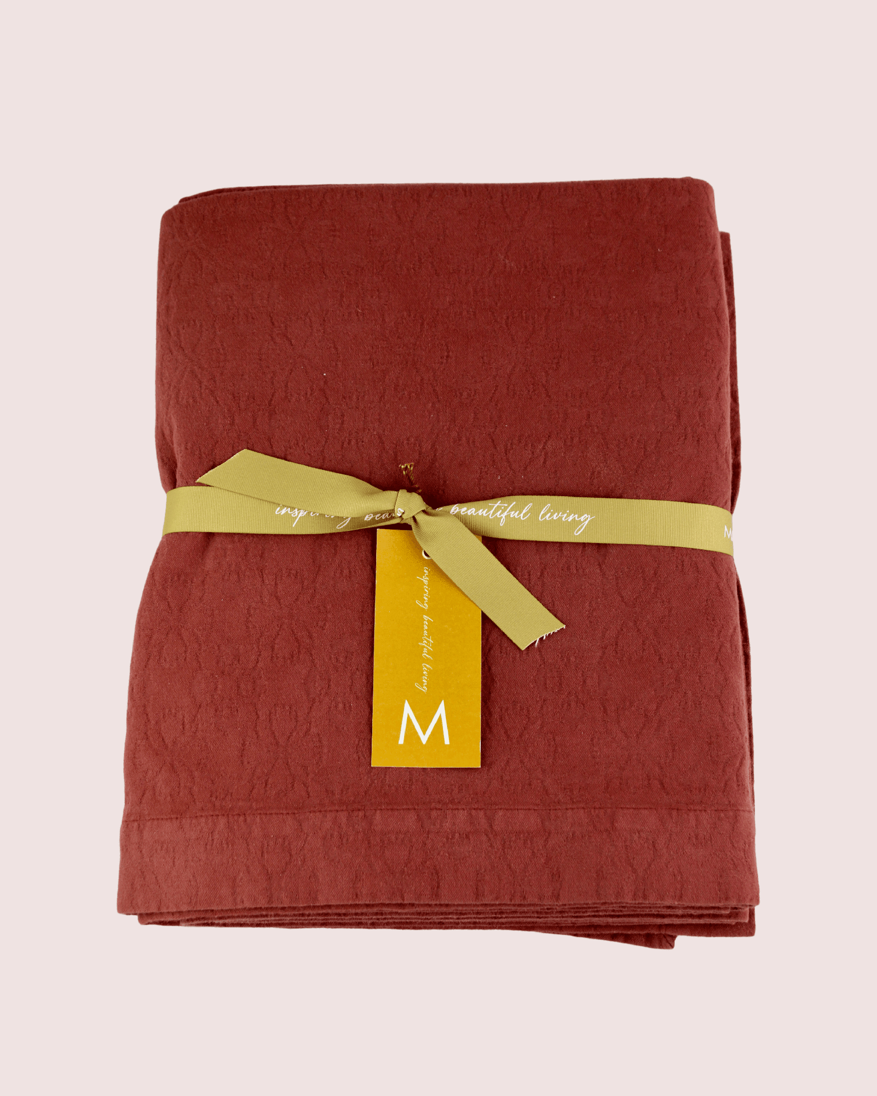 Hibiscus Cotton Tablecloth Mantra Living