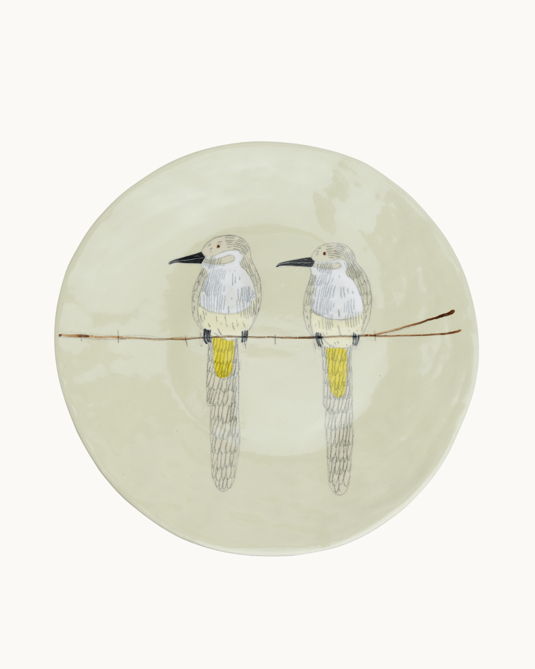 Large Love Bird Plate