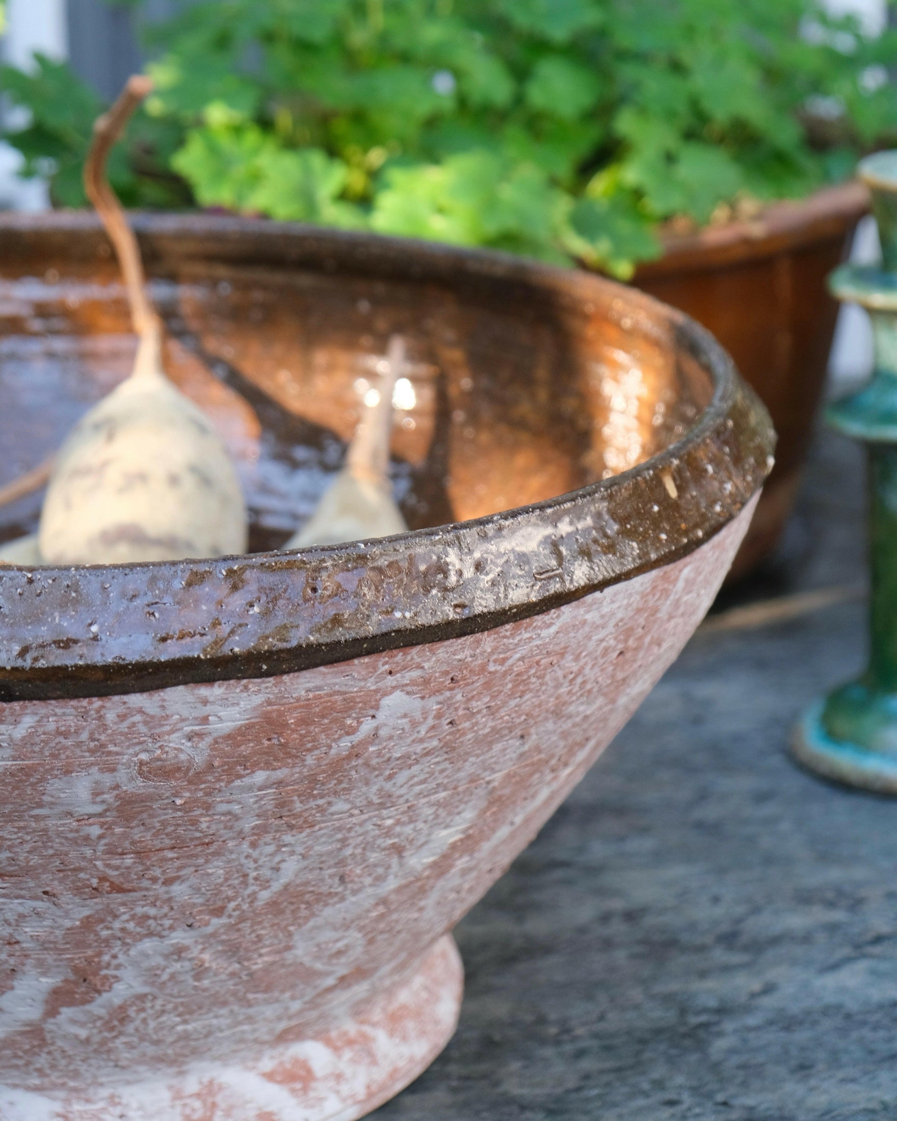 Rustic Textured Glazed Bowl Mantra Living
