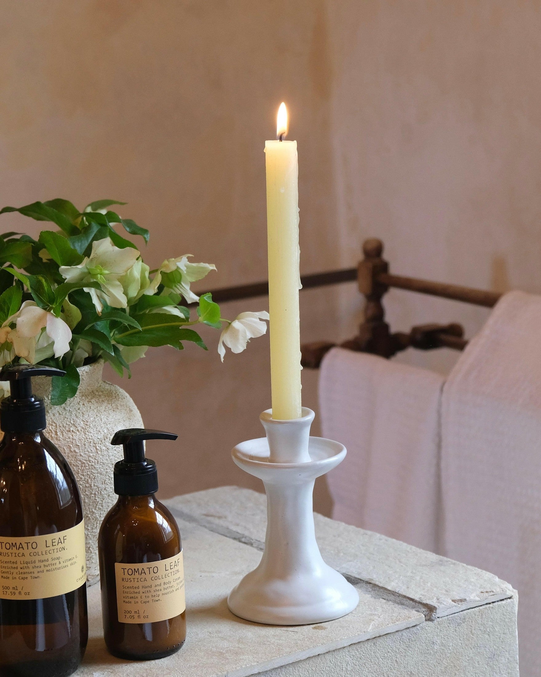 Short Tiered Candle Holder Mantra Living
