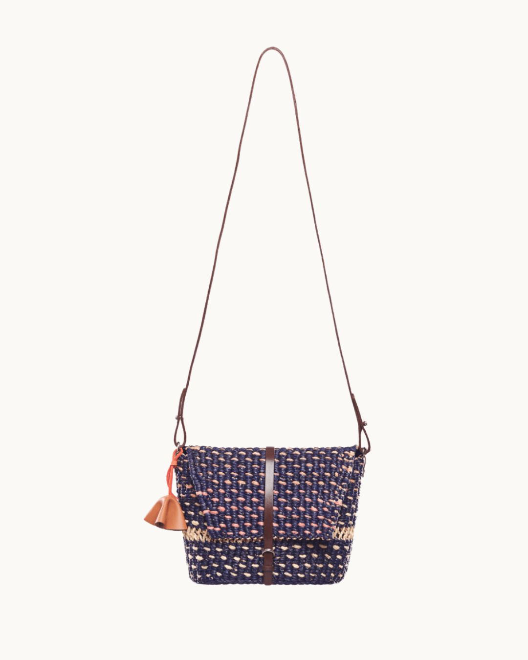 Sinsi Dot Raffia Bag