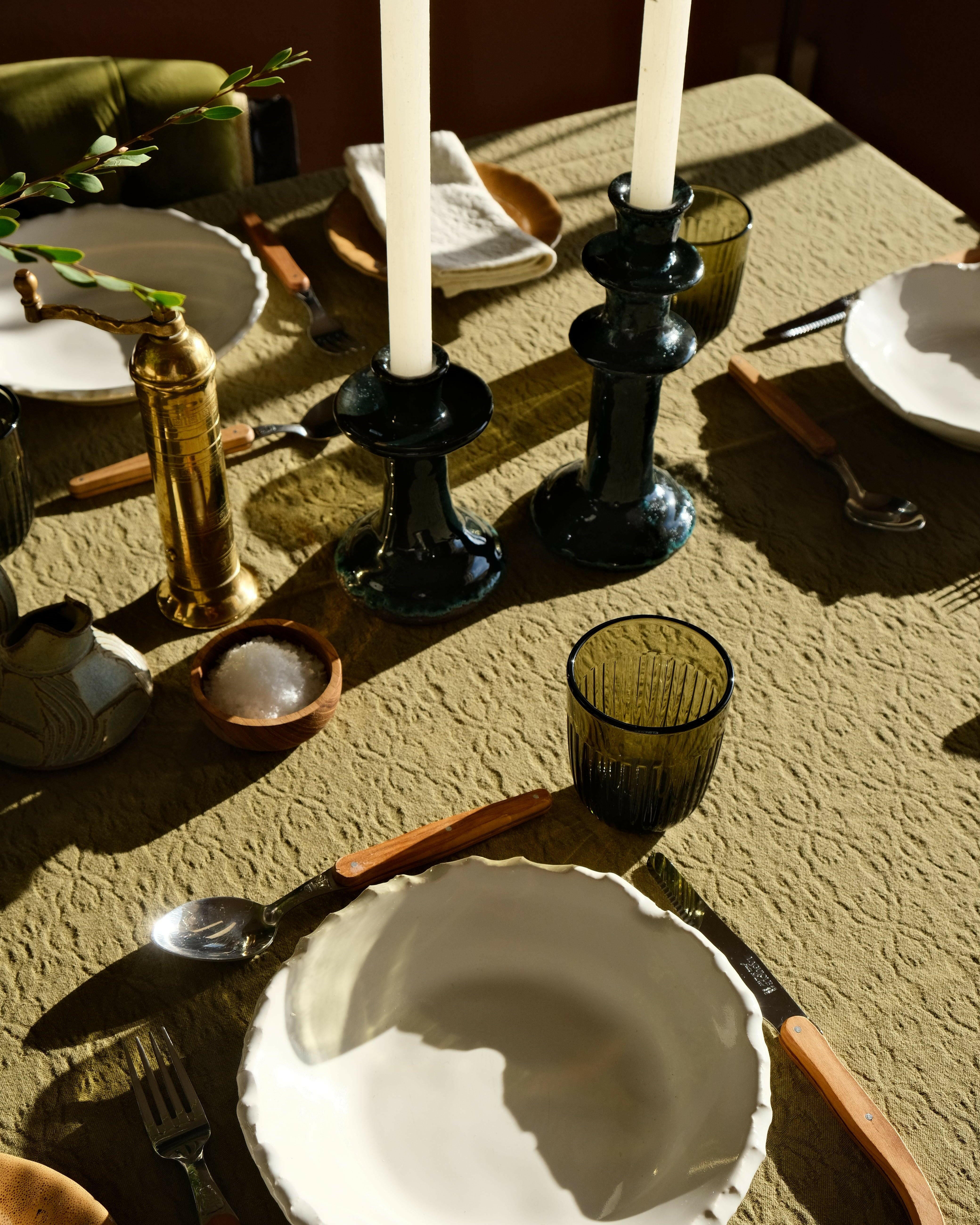 Hibiscus Cotton Tablecloth Mantra Living