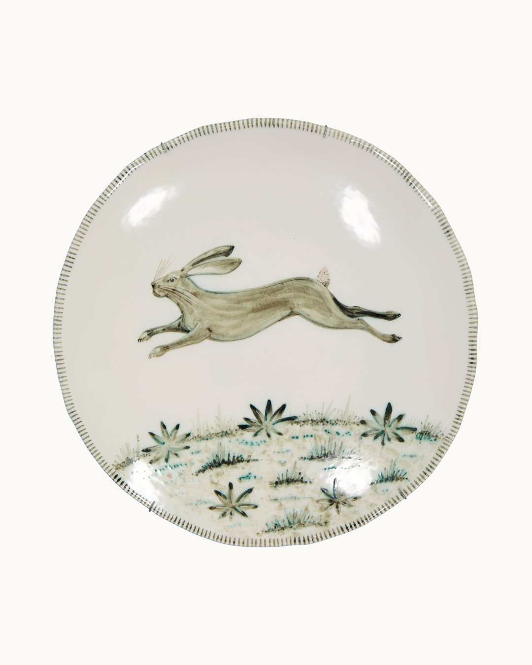 #design_Brown Hare in Meadow