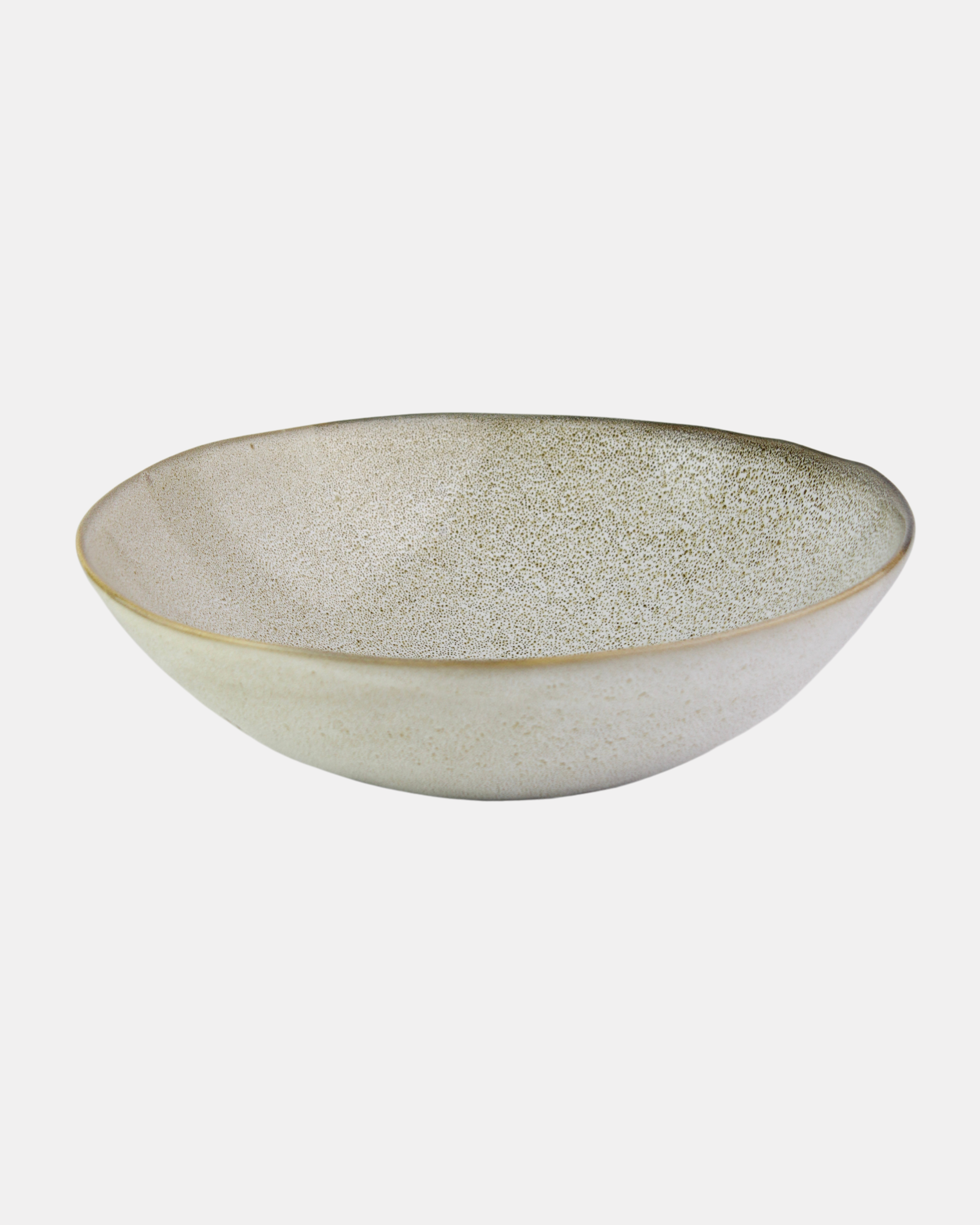 Classic Stoneware Salad Bowl