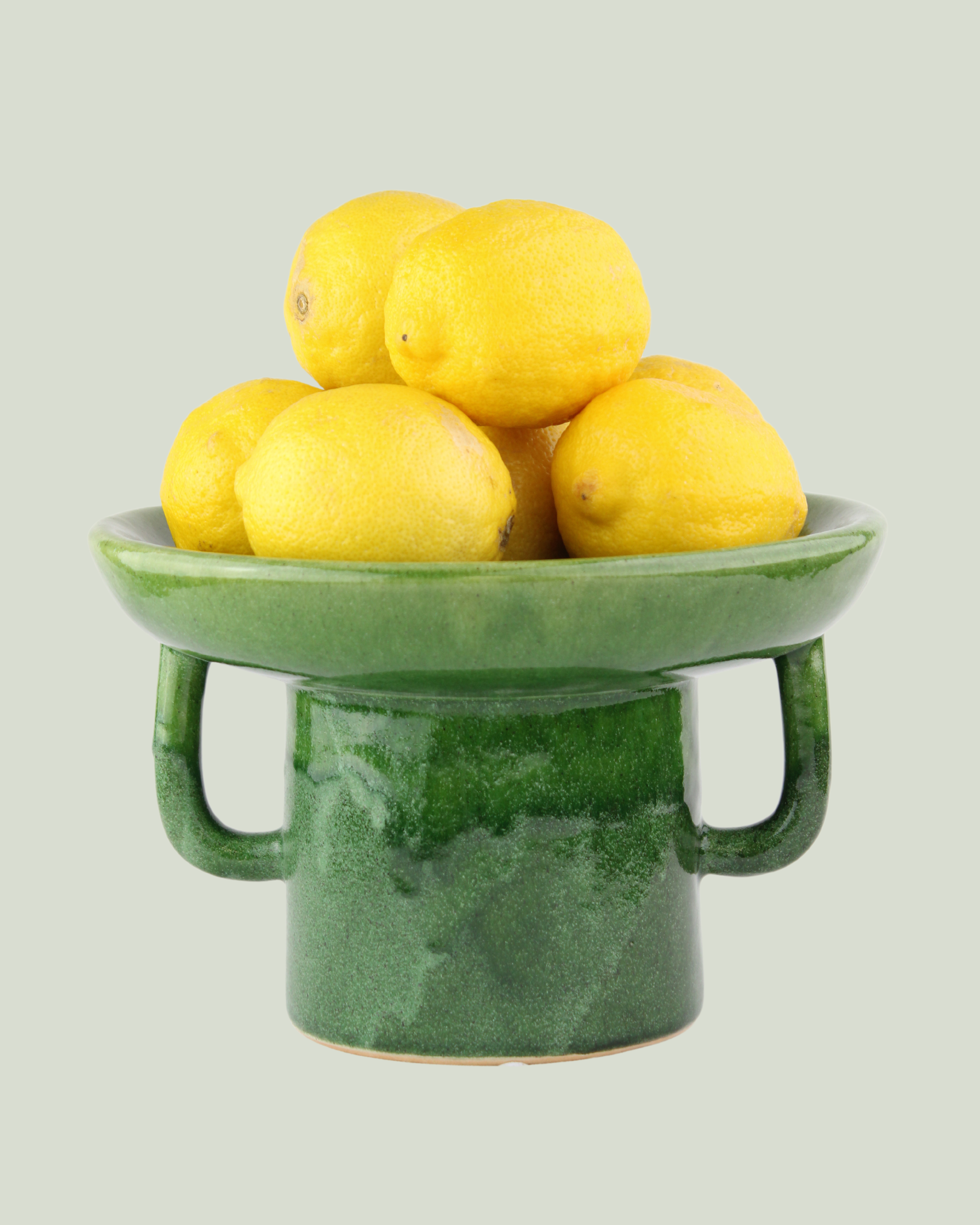 Ceramic Green Fruit Stand