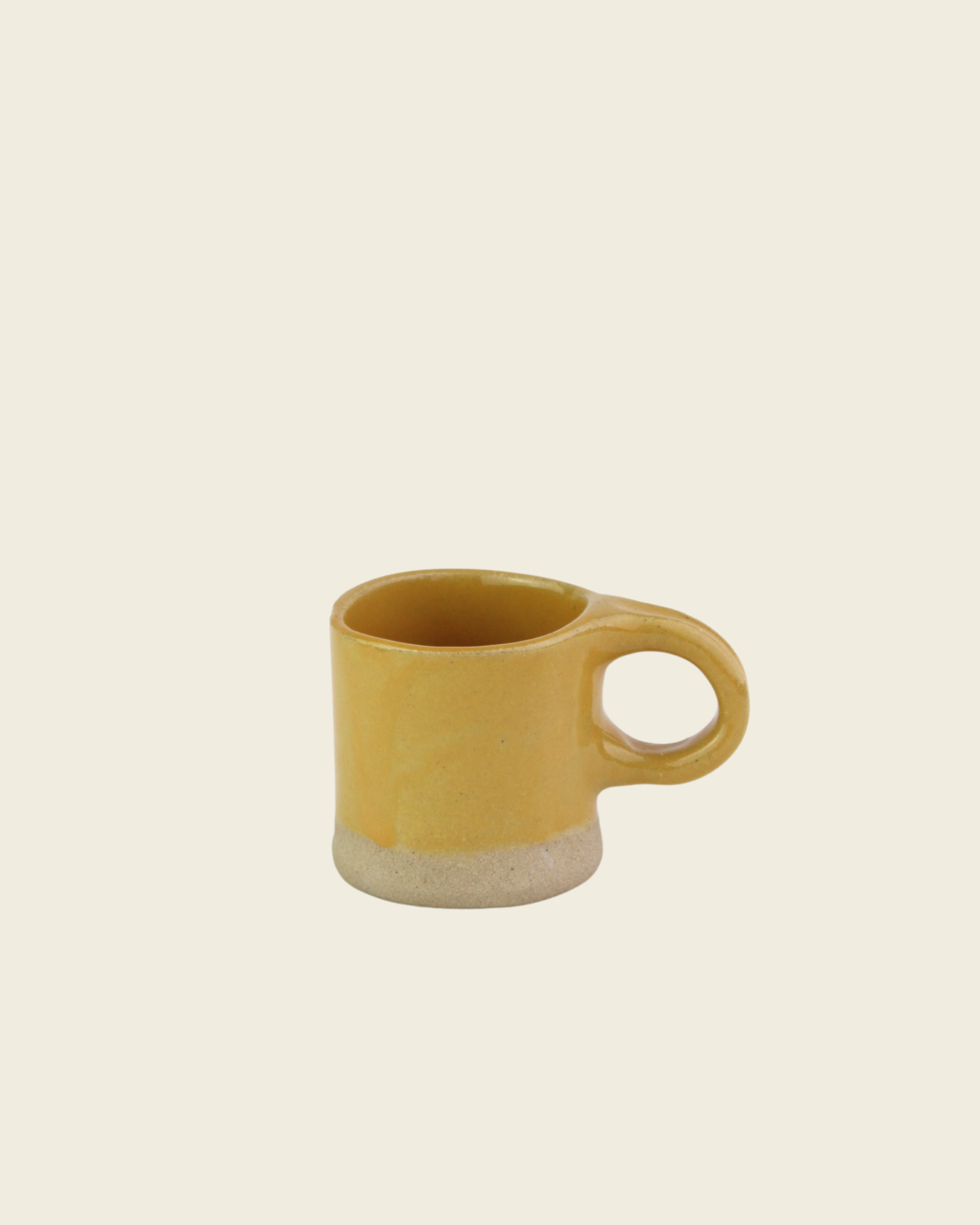 Organic Sunshine Yellow Mug