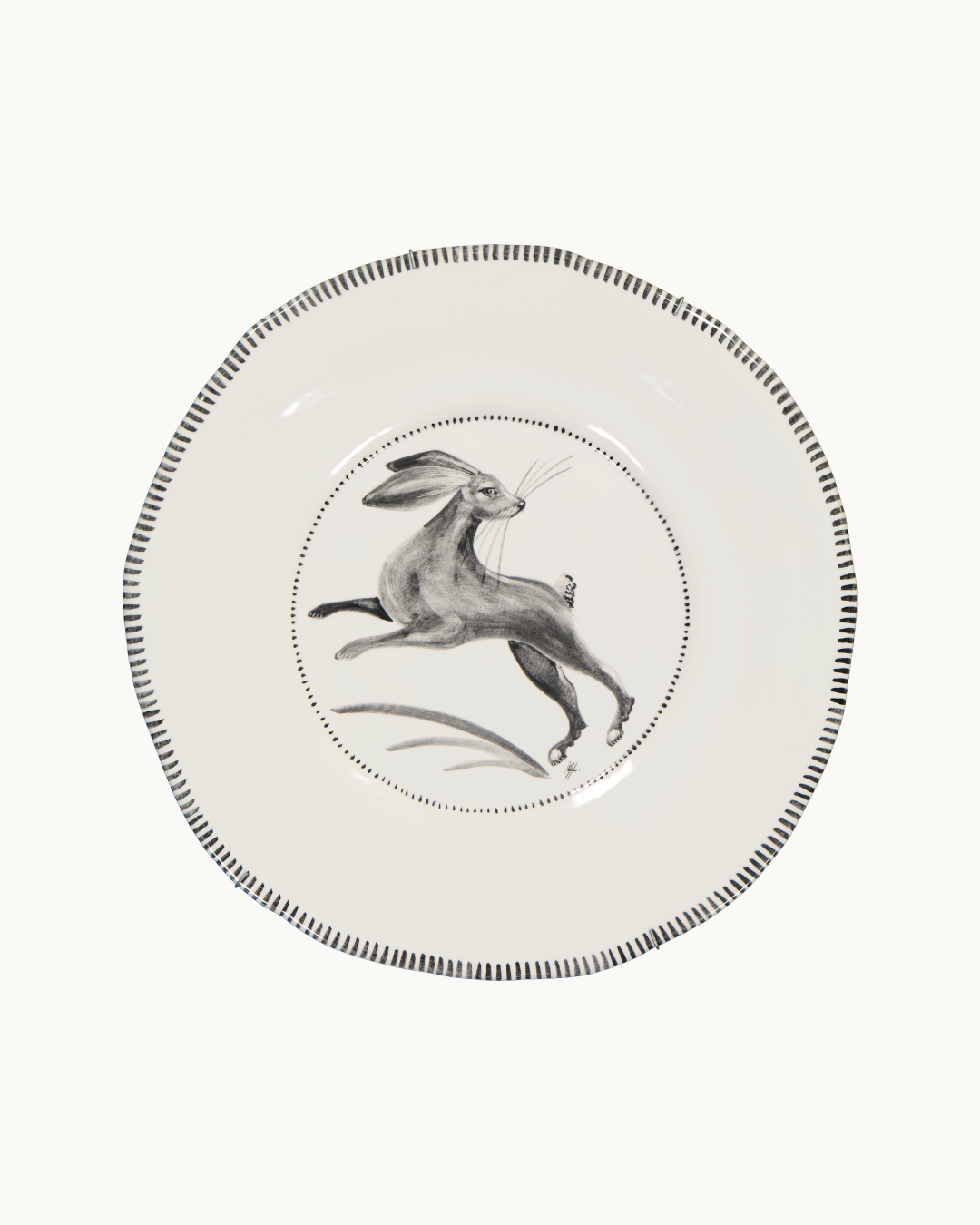 #design_Black Hare Leaping