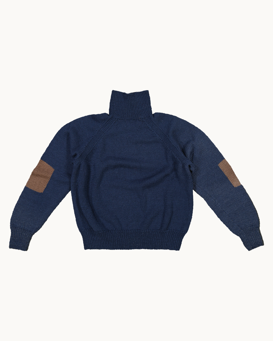 #color_navy & brown patch