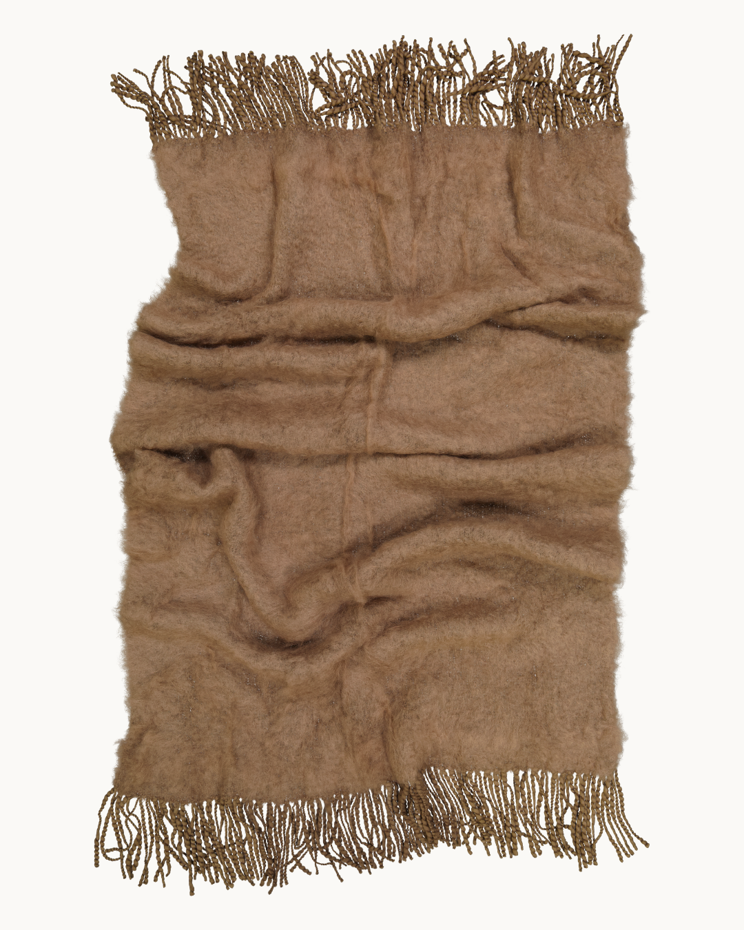 Fluffy Mohair Blanket