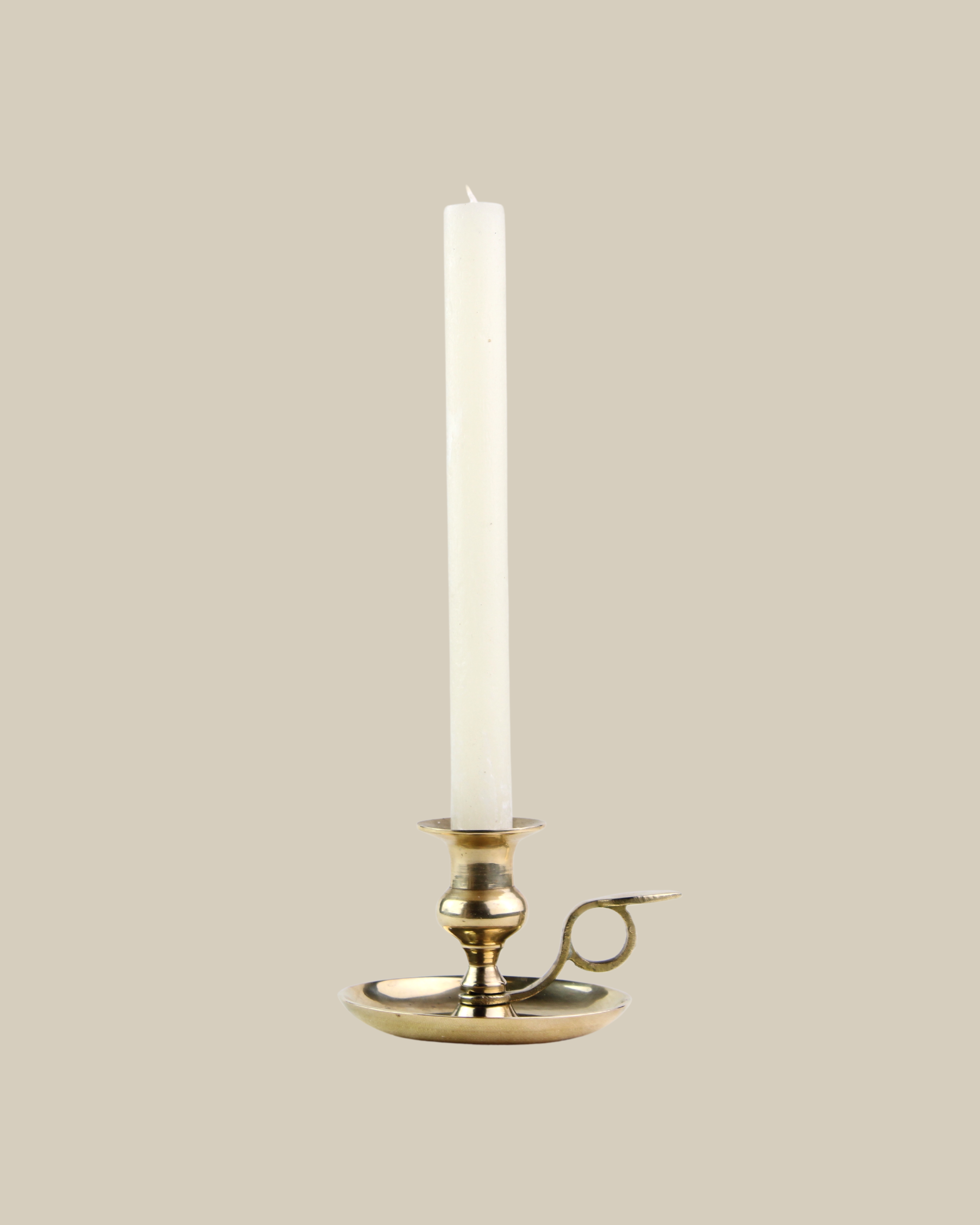 Frosted Dinner Candle (Set of 2)