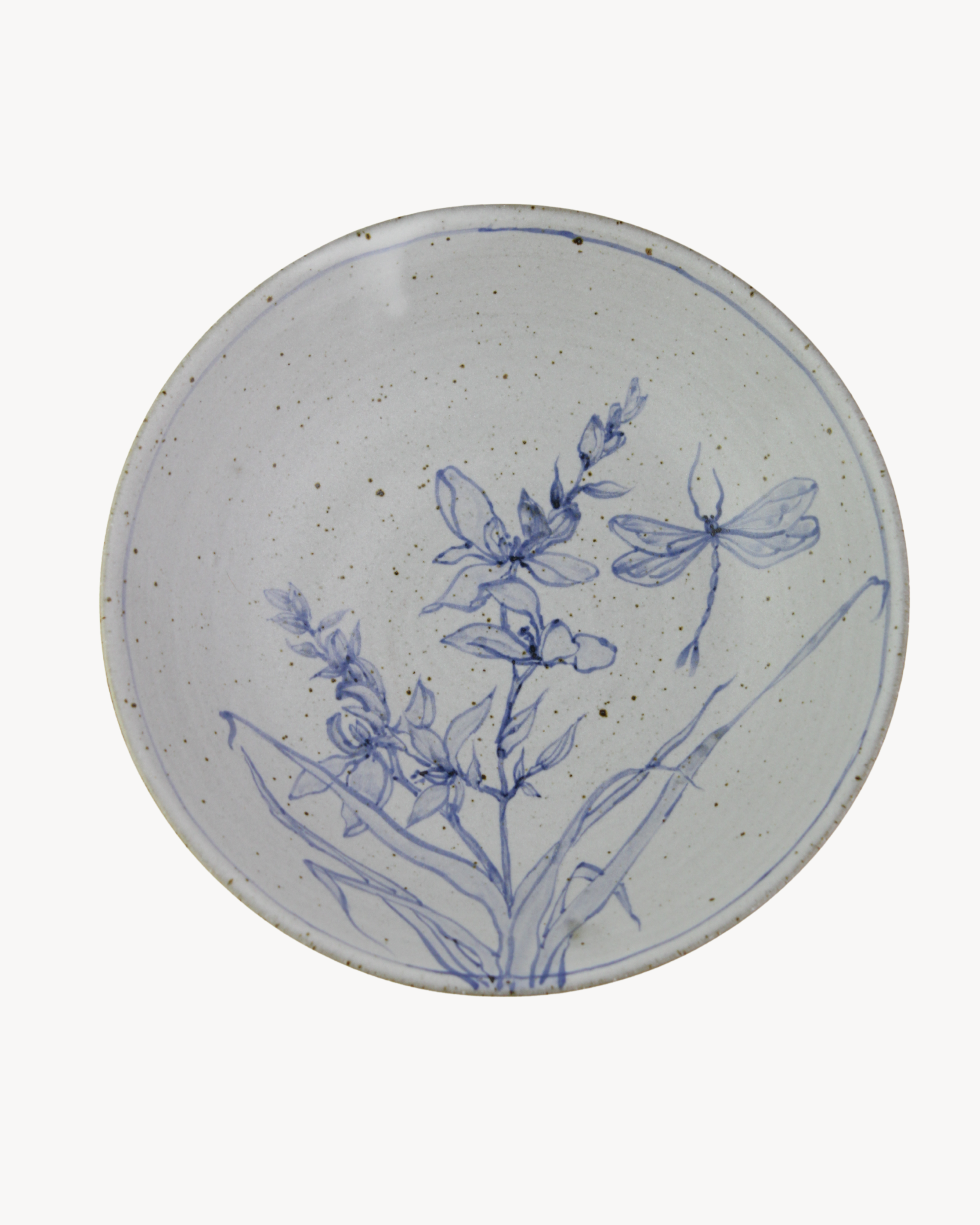 Blue & White Lily Pond Bowls