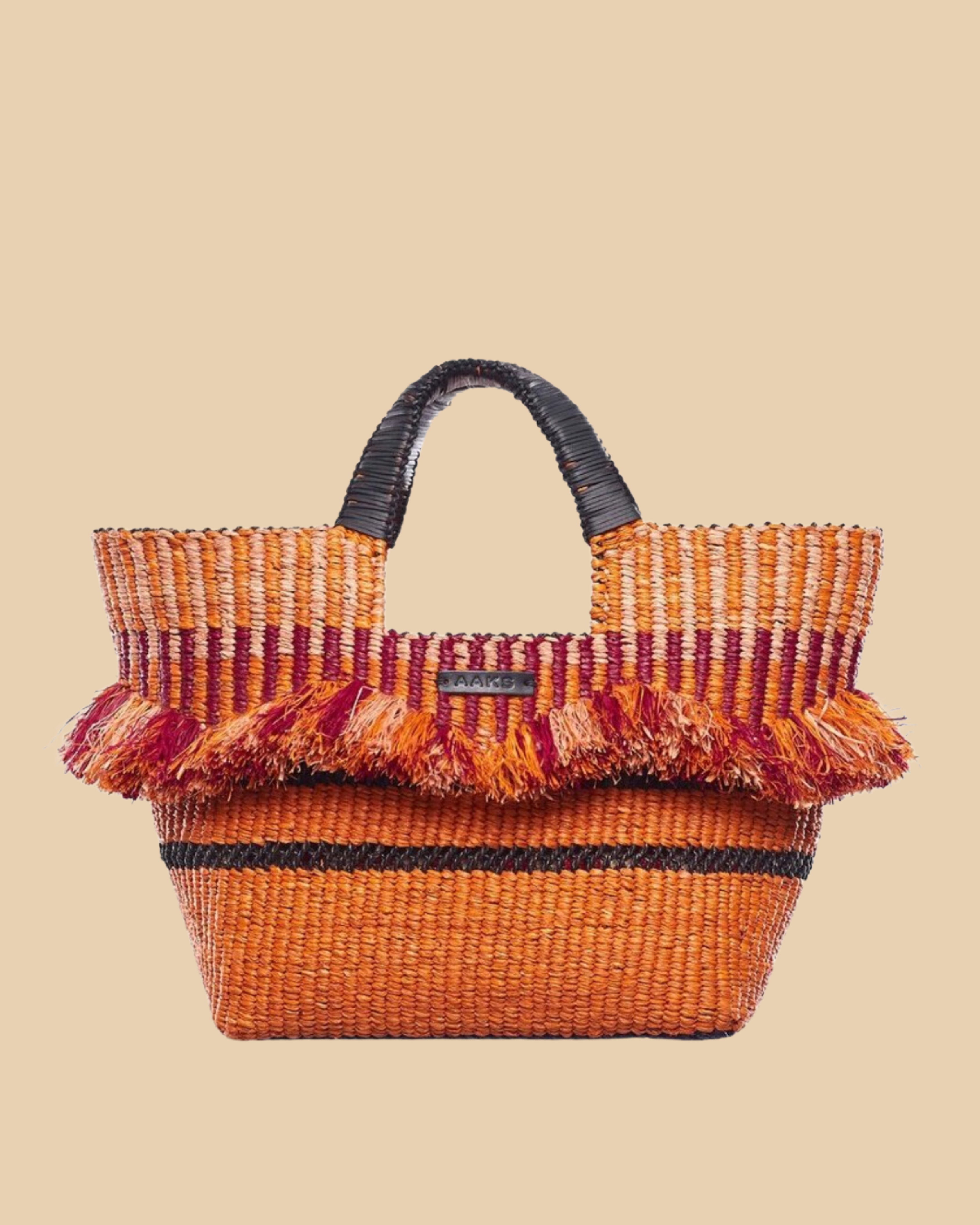 Baba Berry Raffia Bag