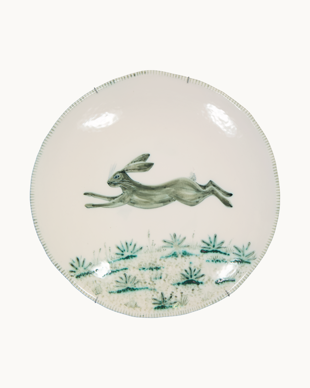 #design_Green Hare in Meadow