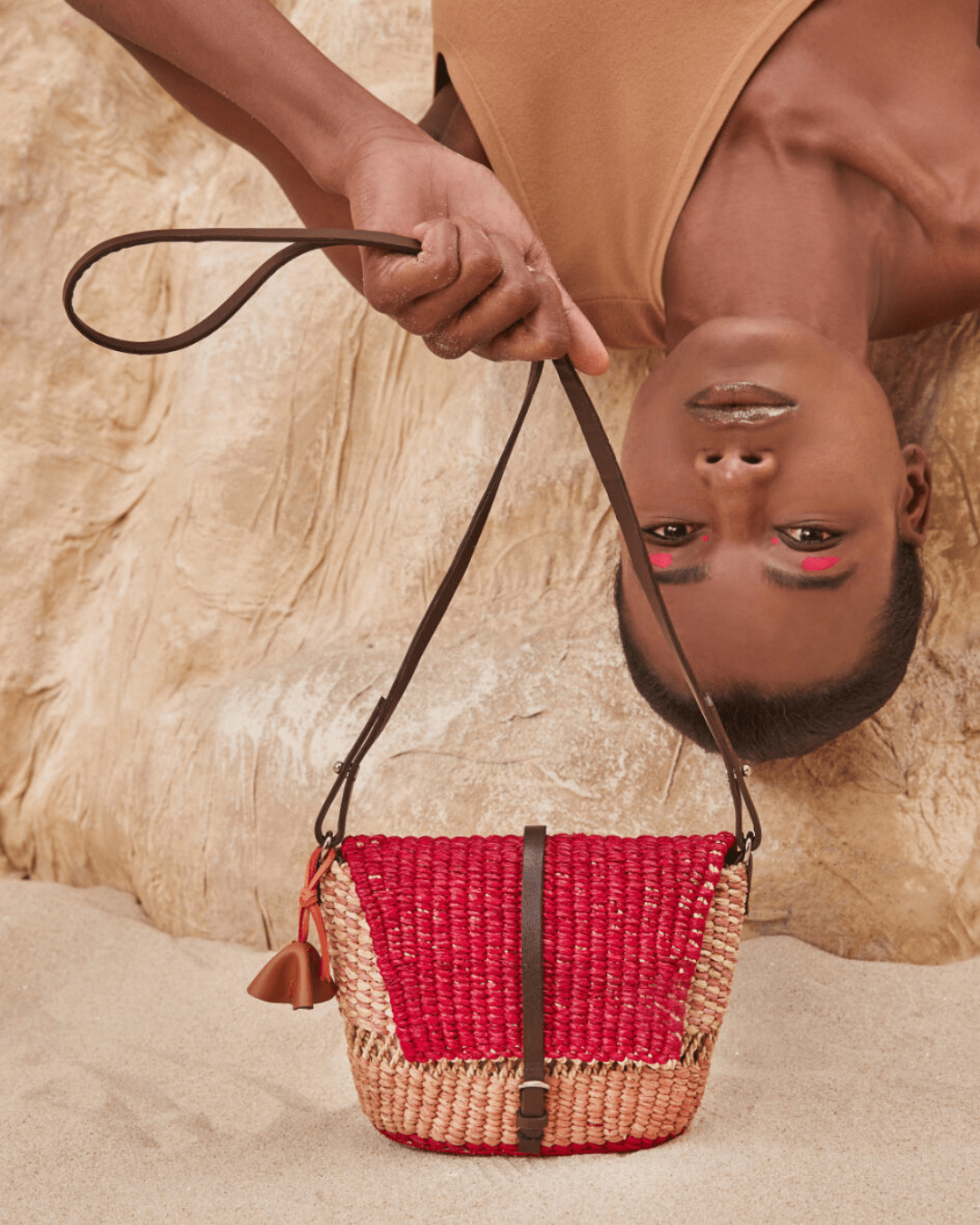 Bika Ruby Raffia Bag