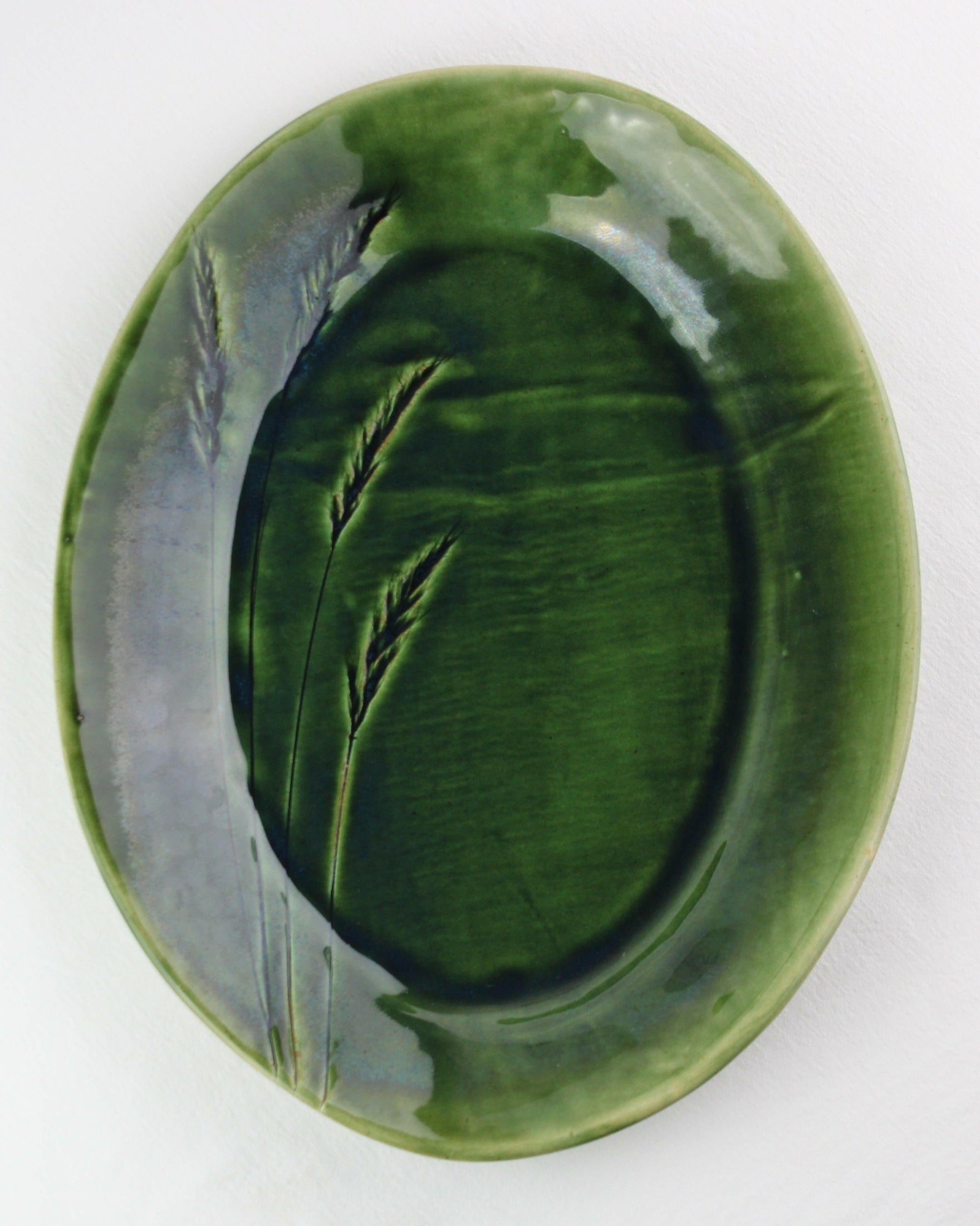 Botanical Green Serving Platter Mantra Living