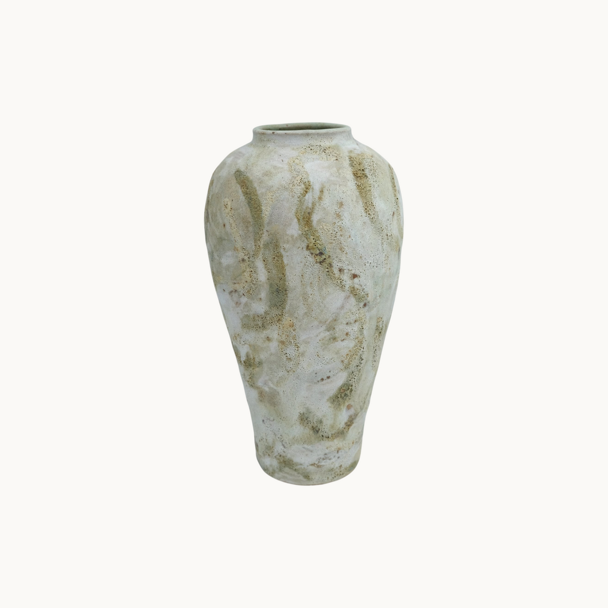Tall Green Swirl Vase Mantra Living