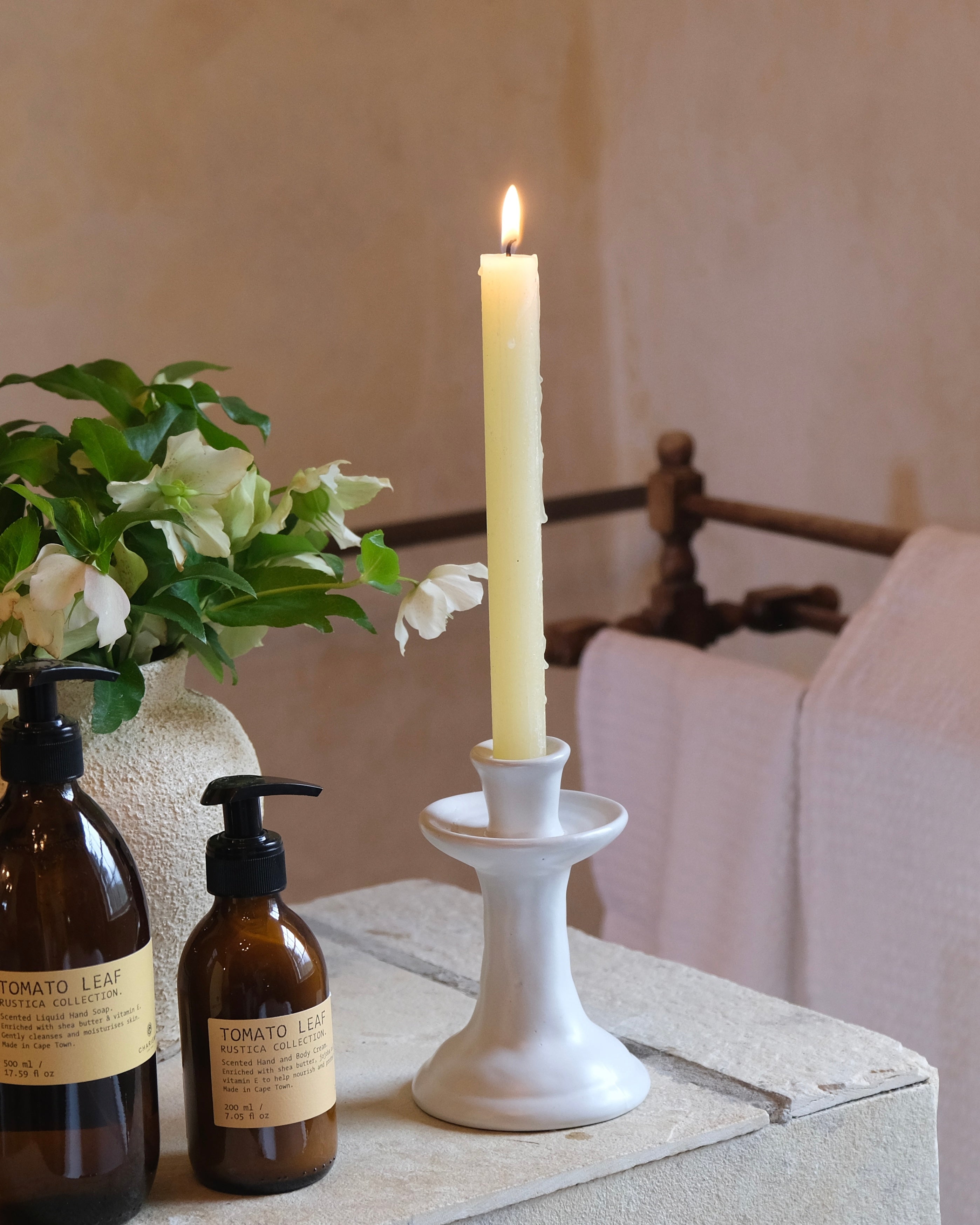 Short Tiered Candle Holder