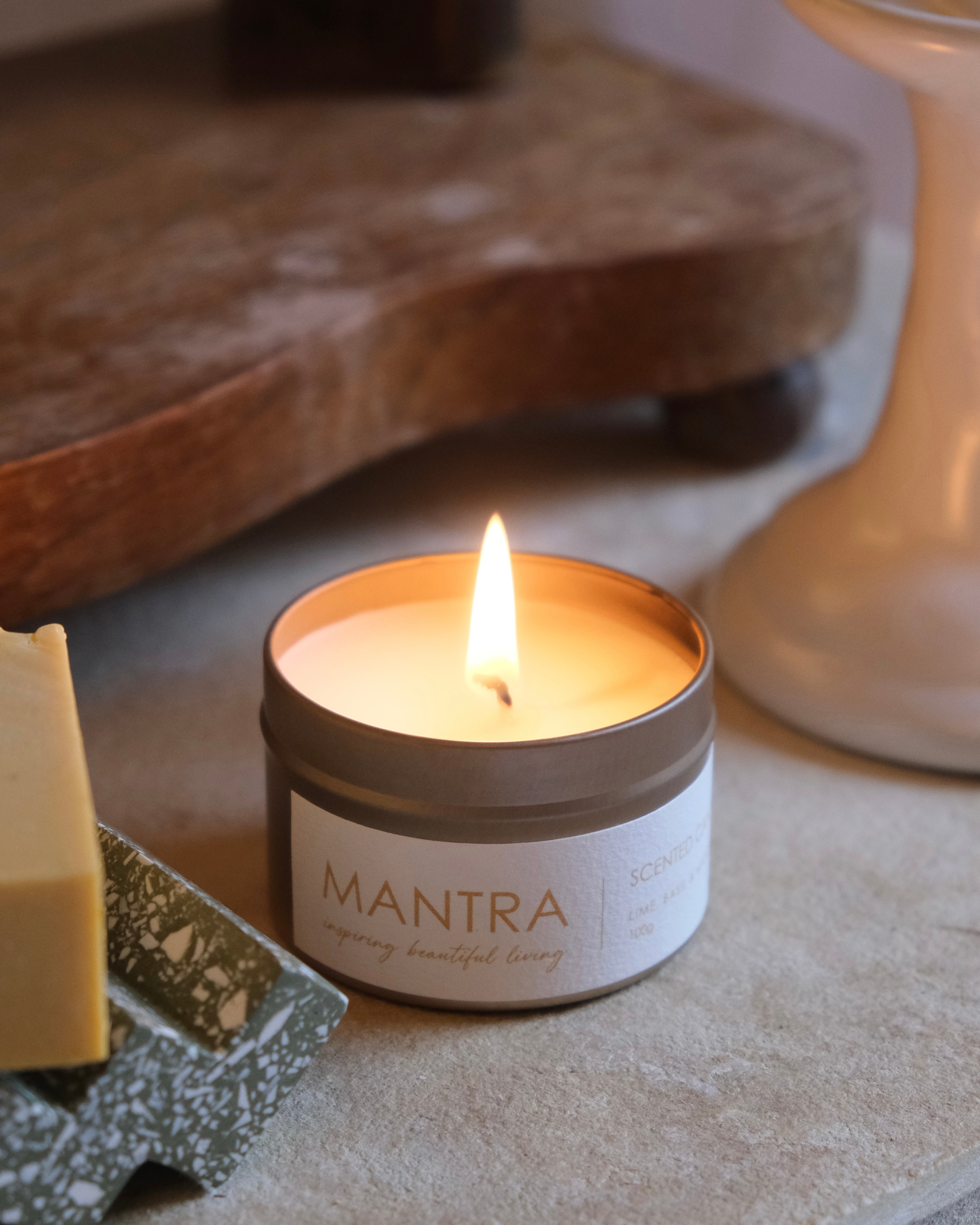 100g Soy & Coconut Wax Scented Candle