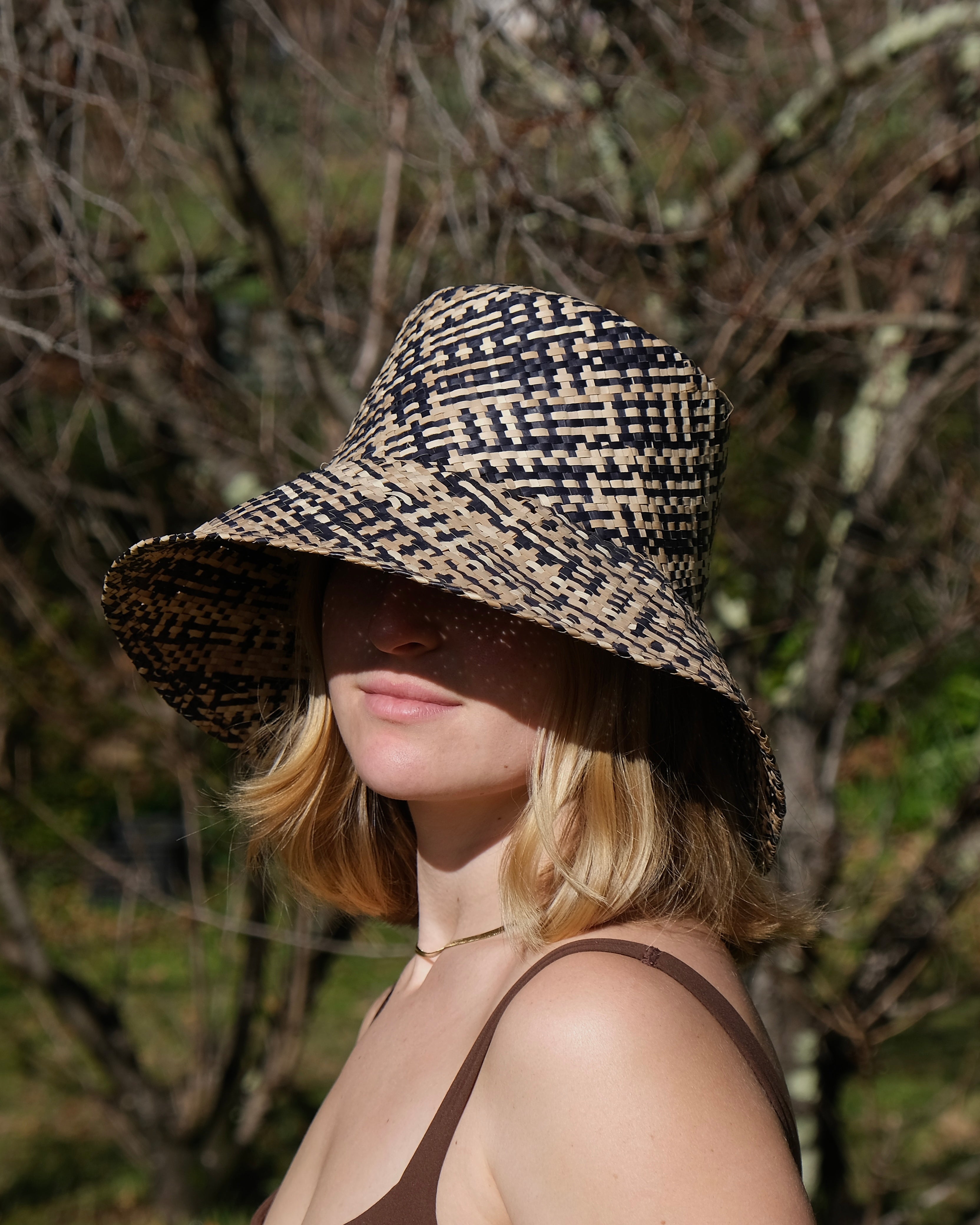 Palm Lontar Woven Hat