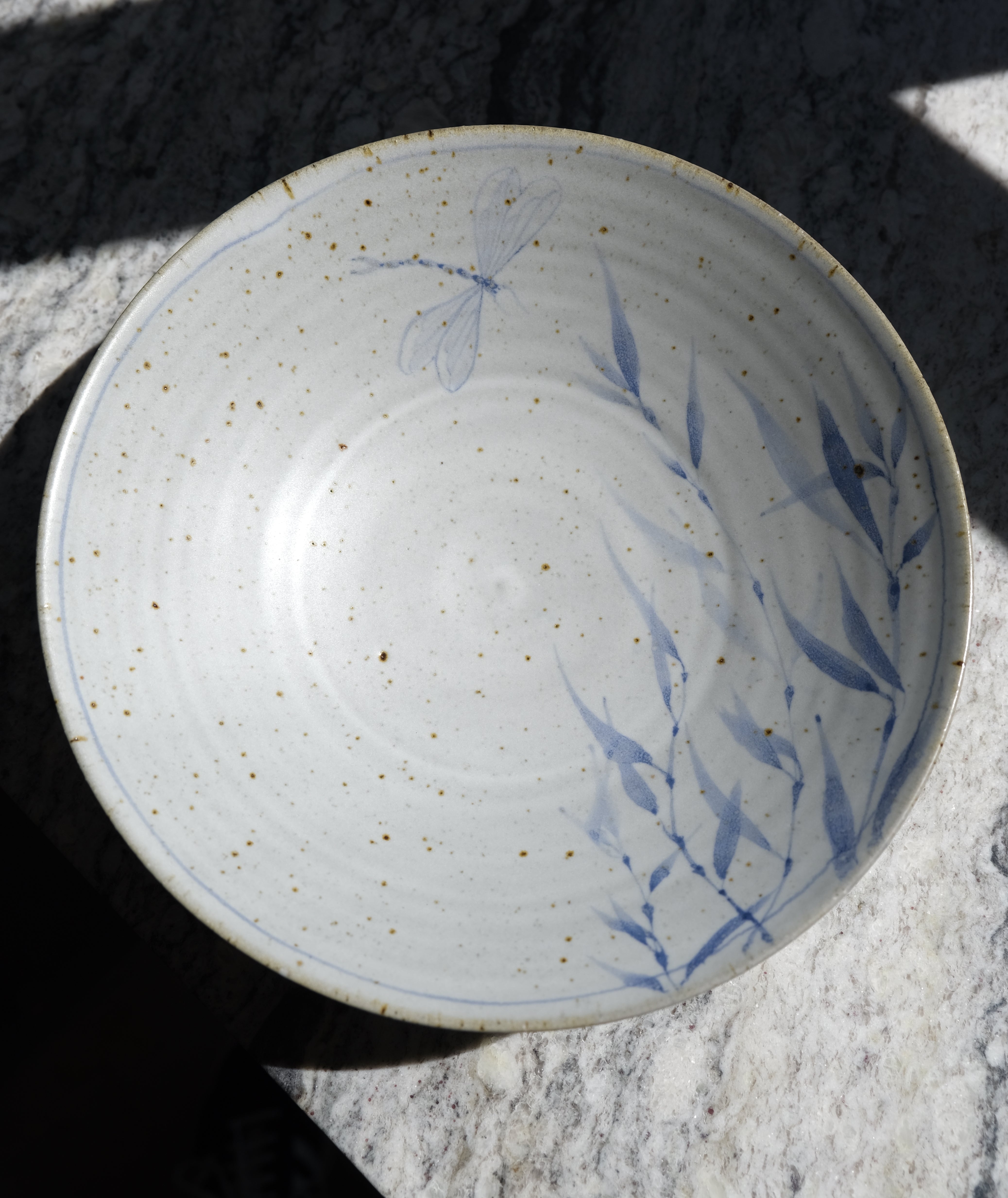 Blue & White Lily Pond Bowls