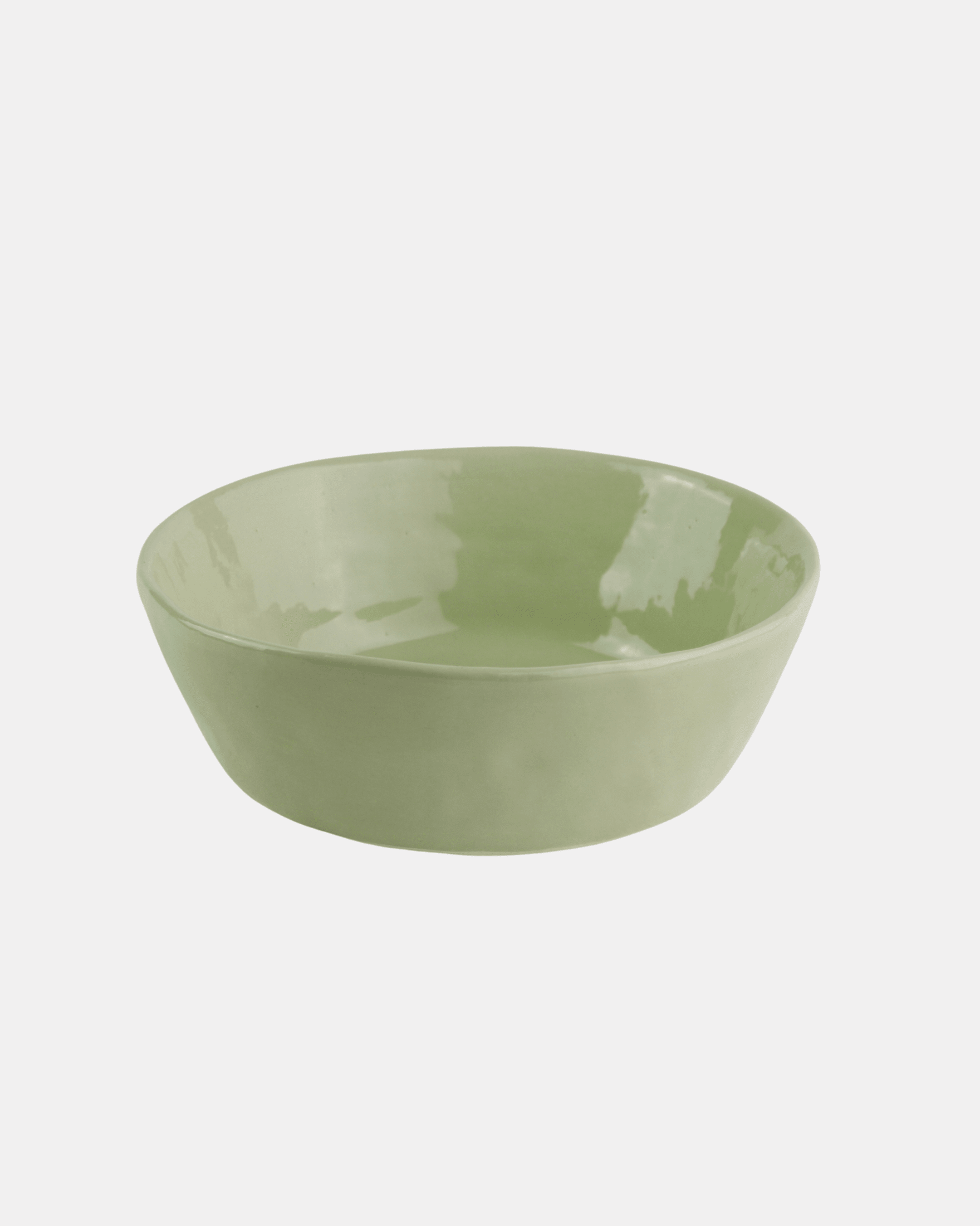 Green Dandelion Stoneware Bowl - Medium Mantra Living
