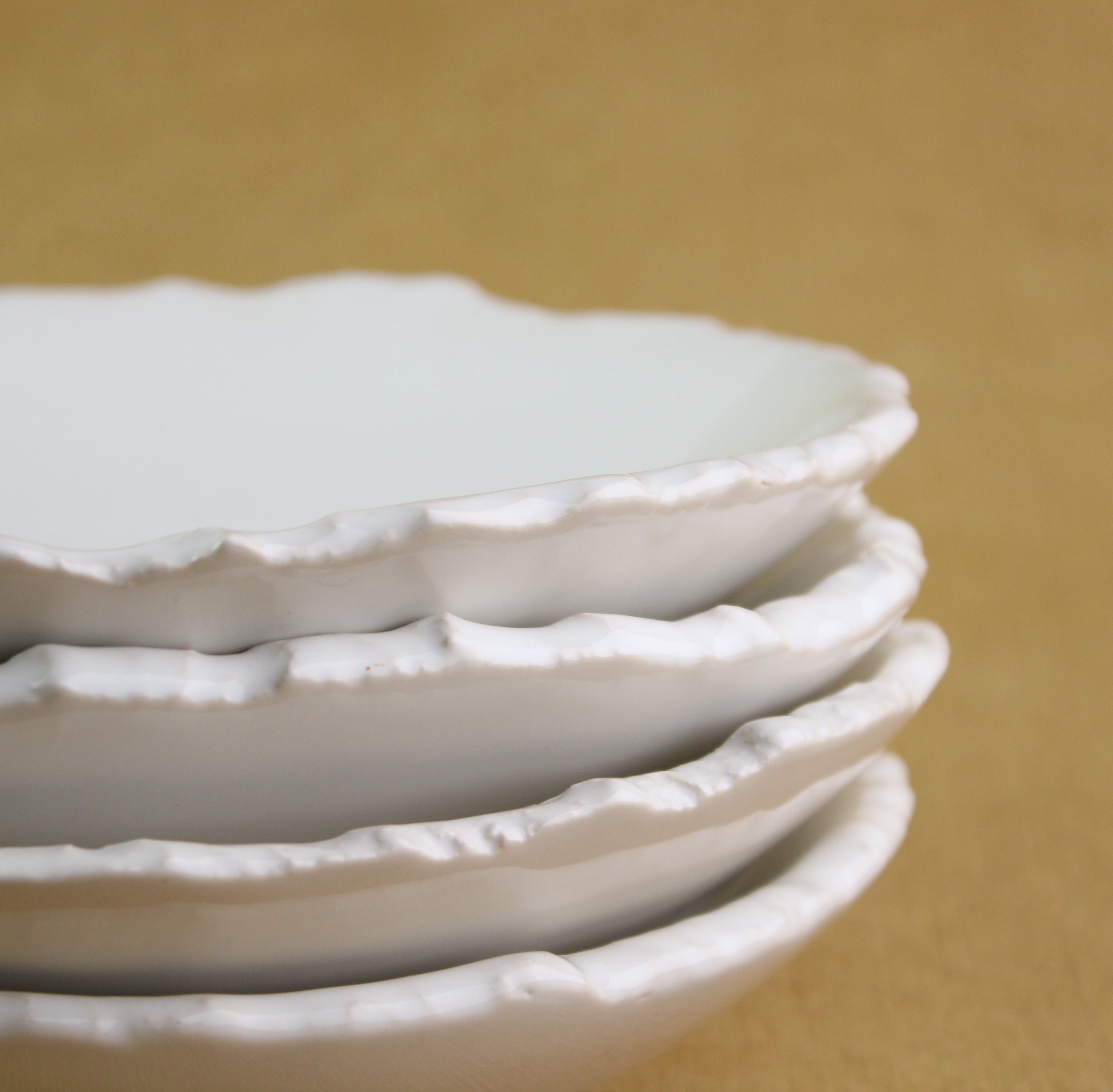 Raw-edged Pasta Bowl