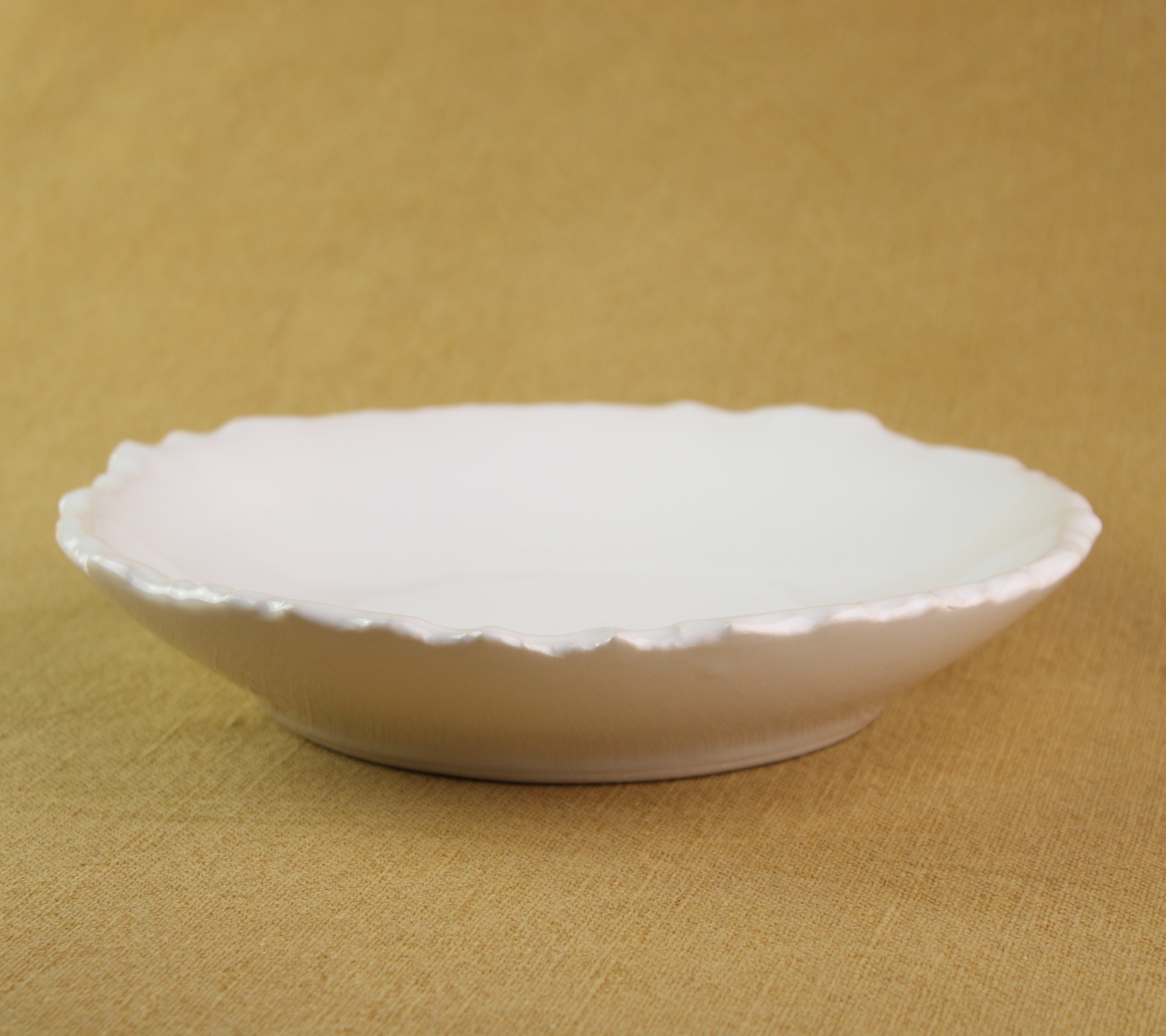 Raw-edged Pasta Bowl
