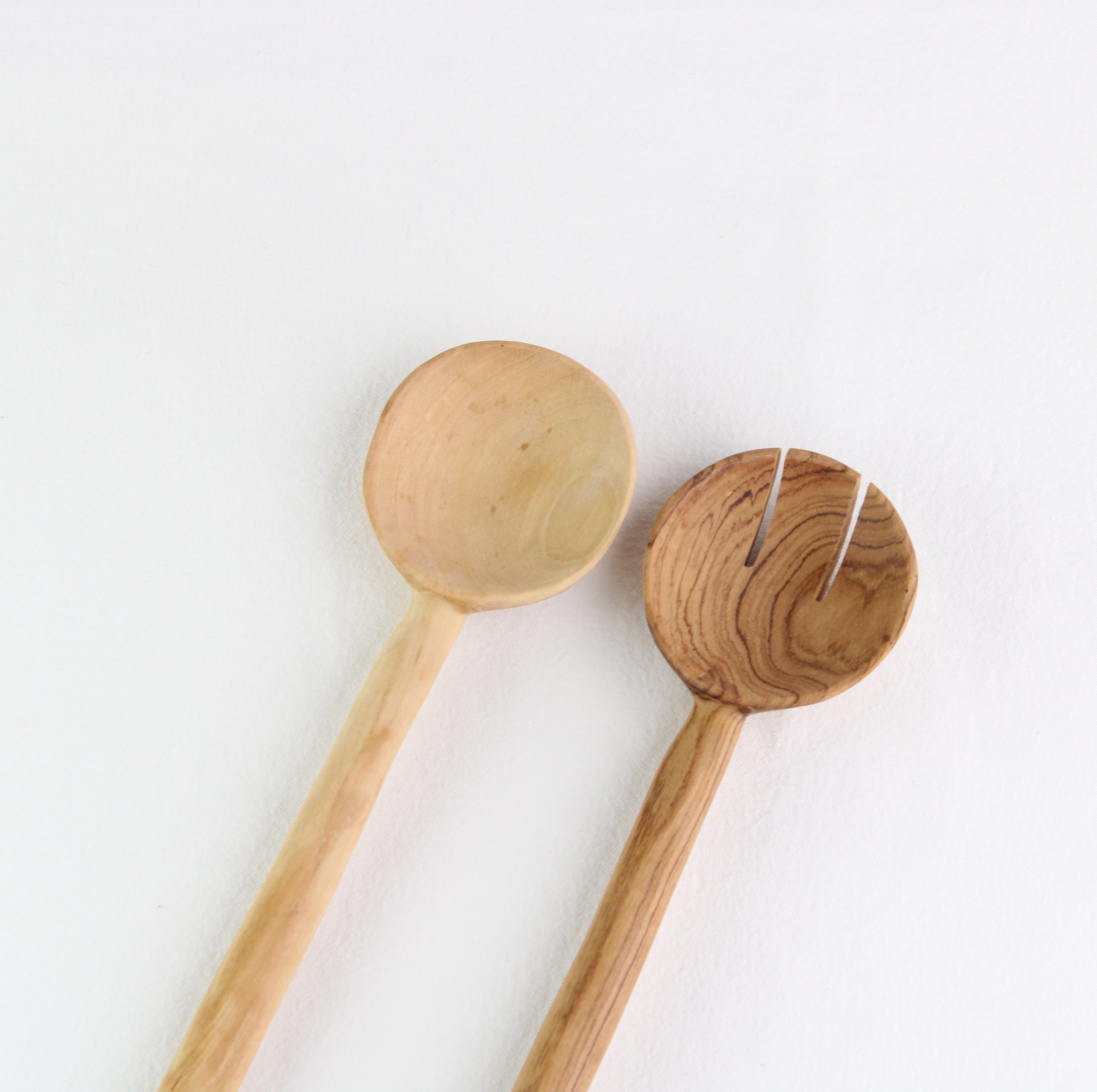 Olive Wood Serving Spoons