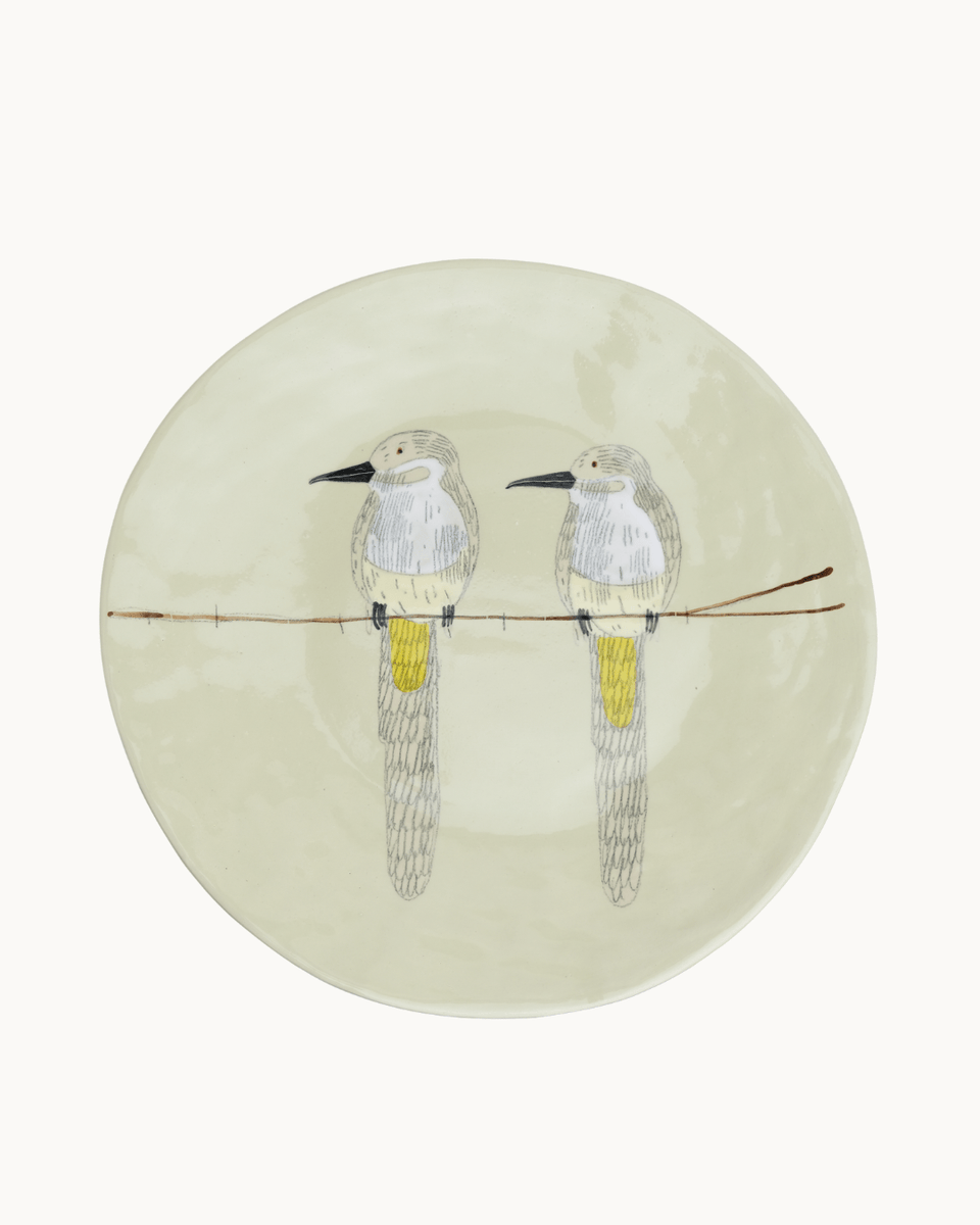 Large Love Bird Plate