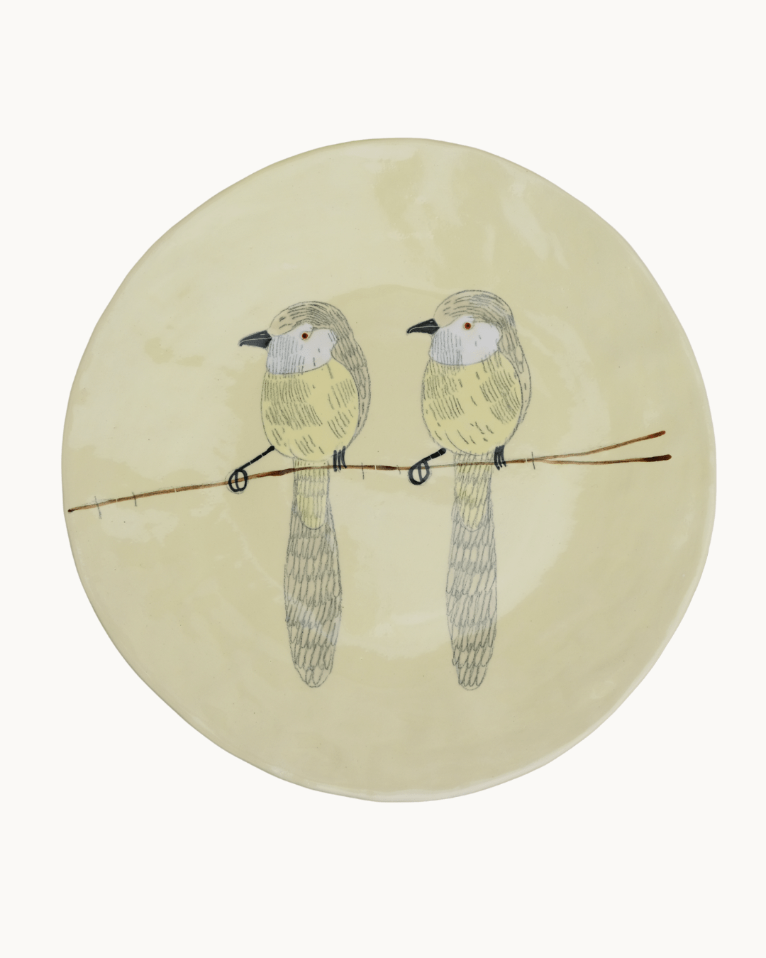 Large Bird Plate