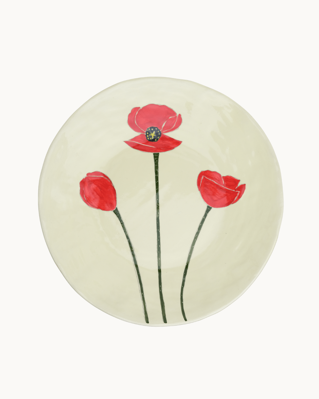 Large Botanical Plate