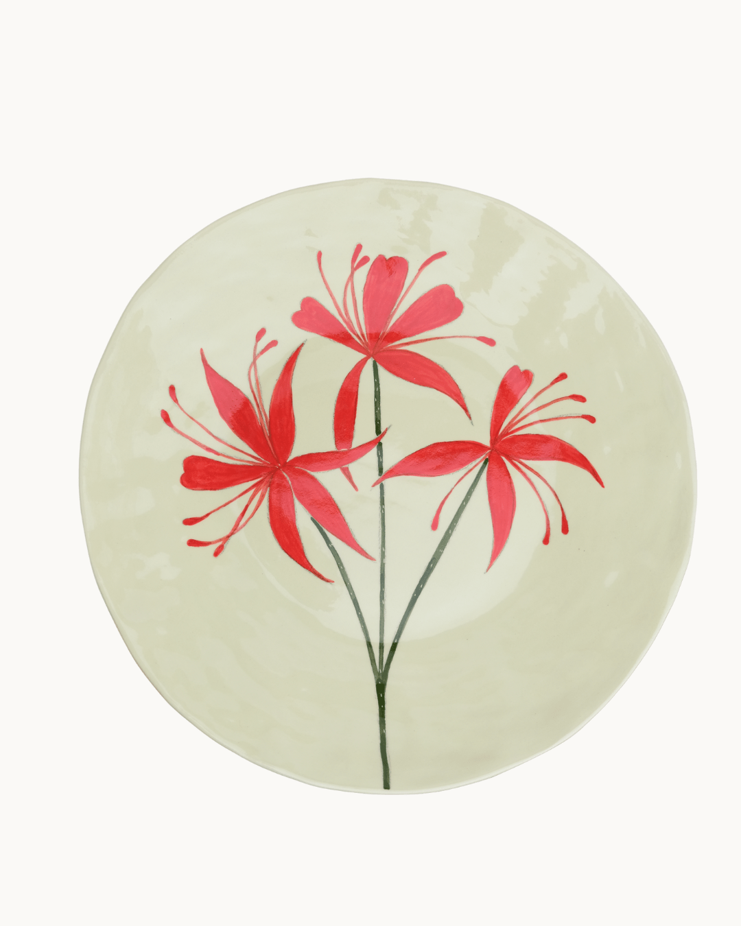 Large Botanical Plate