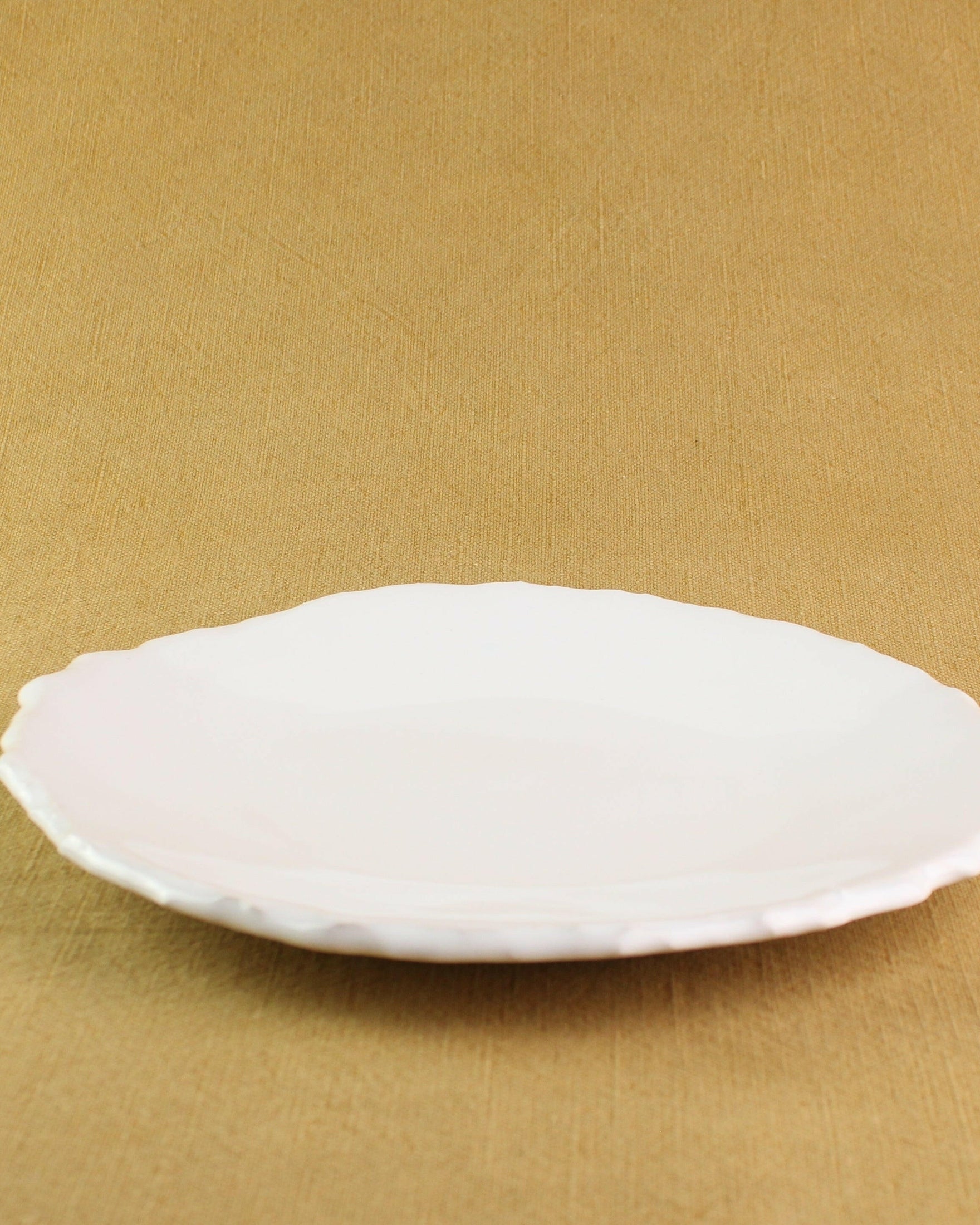 Raw-edged Dinner Plate Mantra Living