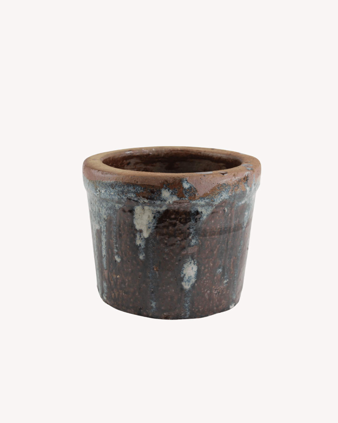 Rustic Glazed Ceramic Pot Mantra Living