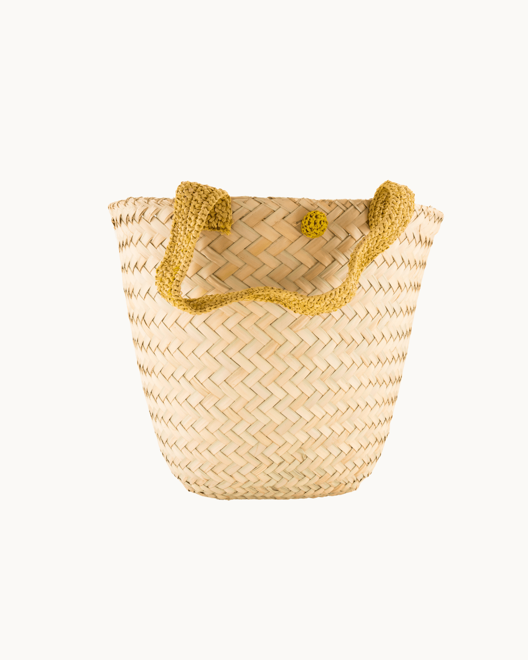 Satrana Bag with Raffia Handles