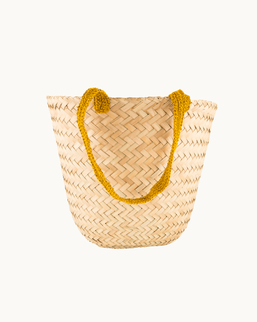 Satrana Bag with Raffia Handles