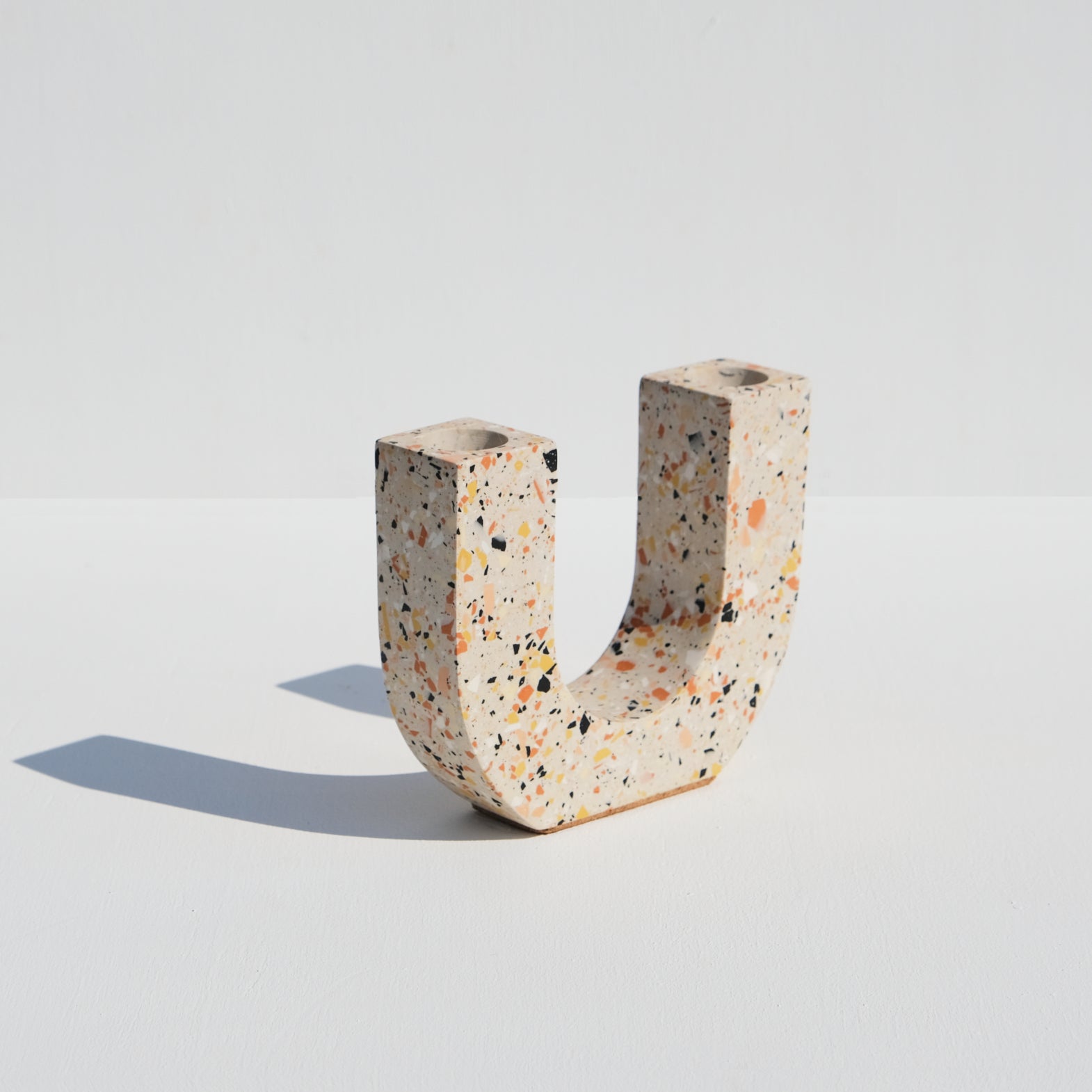 U-Shaped Candle Holder